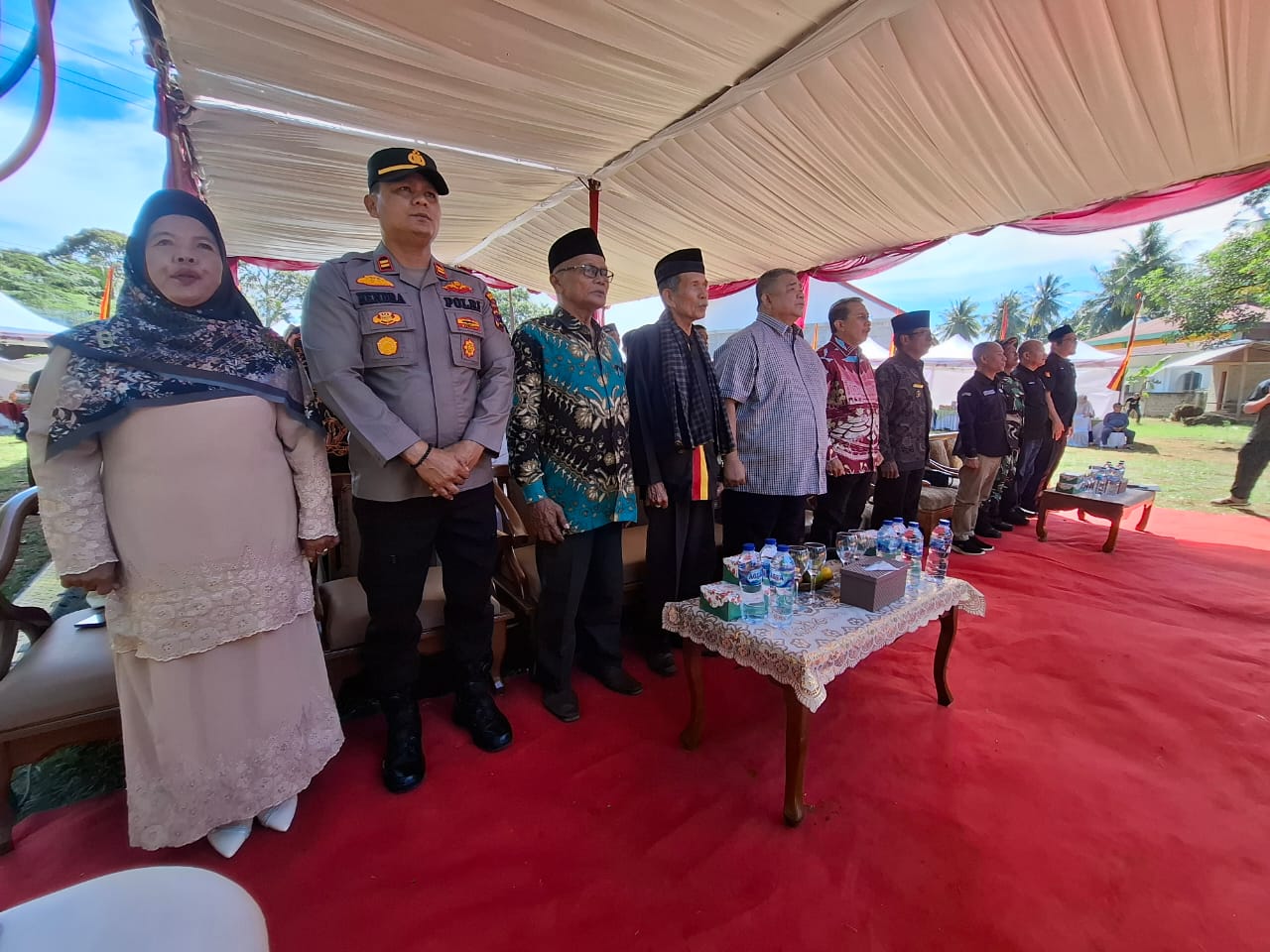 Camat Airpura Hadiri Acara Festival  Seni Tradisional 