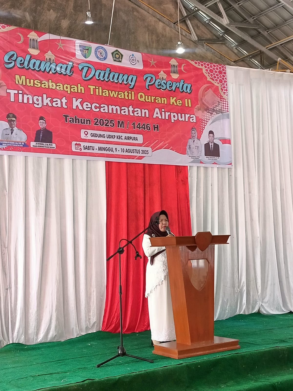  Pembukaan MTQ II Tahun 2025 Tingkat Kecamatan Airpura