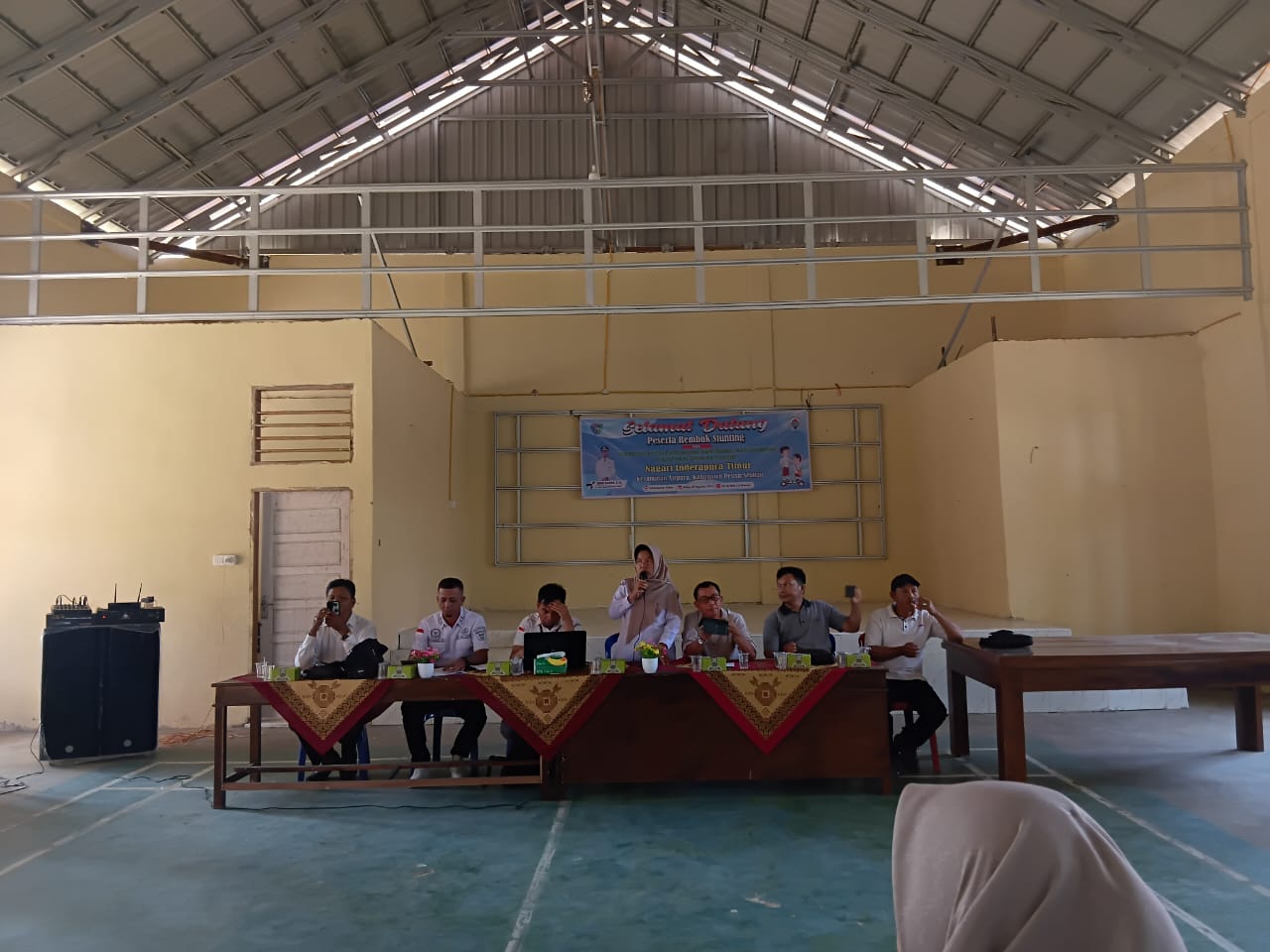 Camat Airpura Hadiri Rembuk Stunting di Nagari Inderapura Timur 