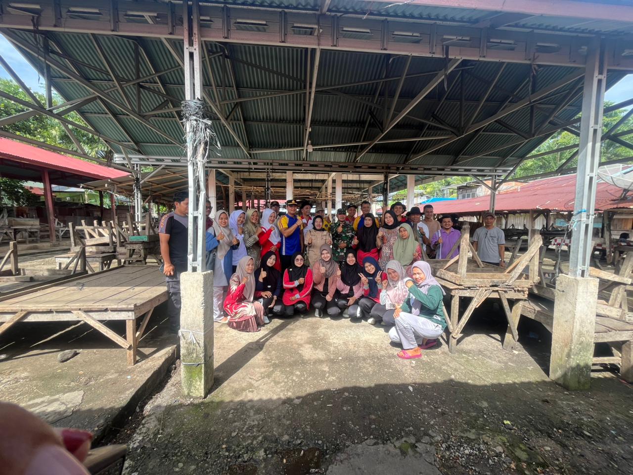 Dokumentasi World Clean Up Day (WCD) Kecamatan Airpura