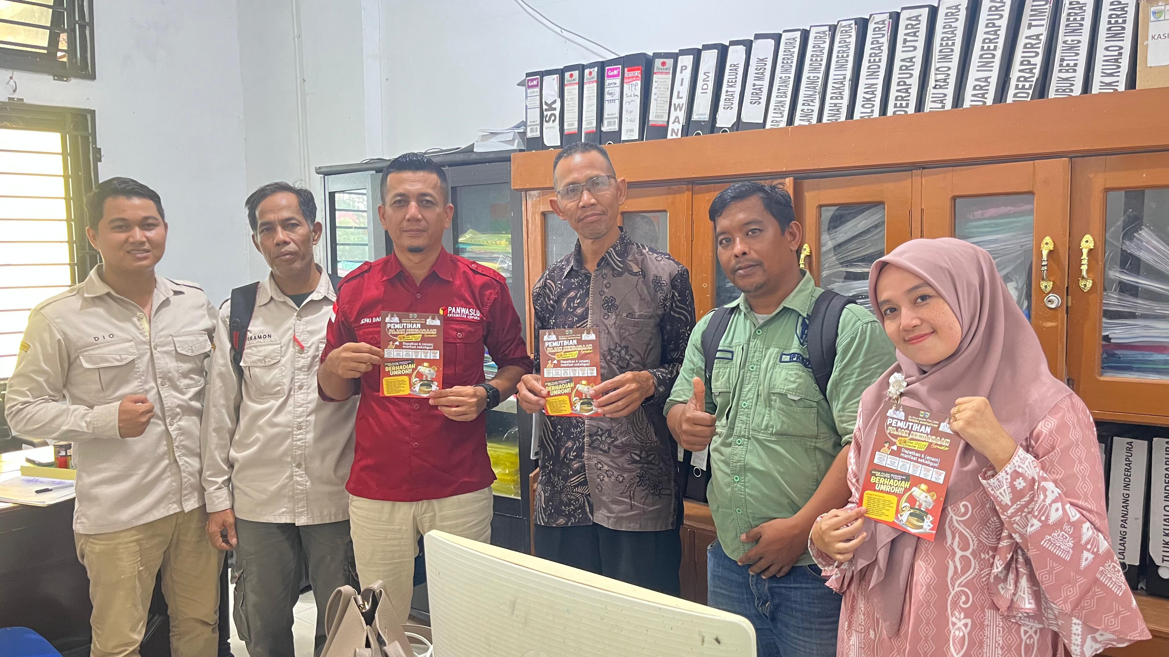 AYO MASYARAKAT AIRPURA SEGERA  MANFAATKAN PEMUTIHAN PAJAK KENDARAAN BERMOTOR