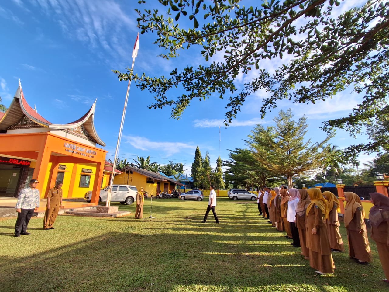 Apel Gabungan Kecamatan Airpura Awali Kegiatan Tahun 2026