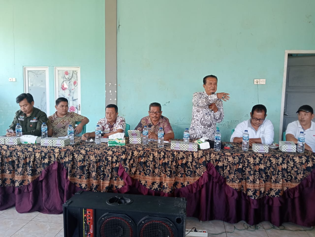 Sekretaris Kecamatan Airpura Hadiri Musyawarah  Penyusunan  RPJM Nagari Damar Lapan Batang Inderapur