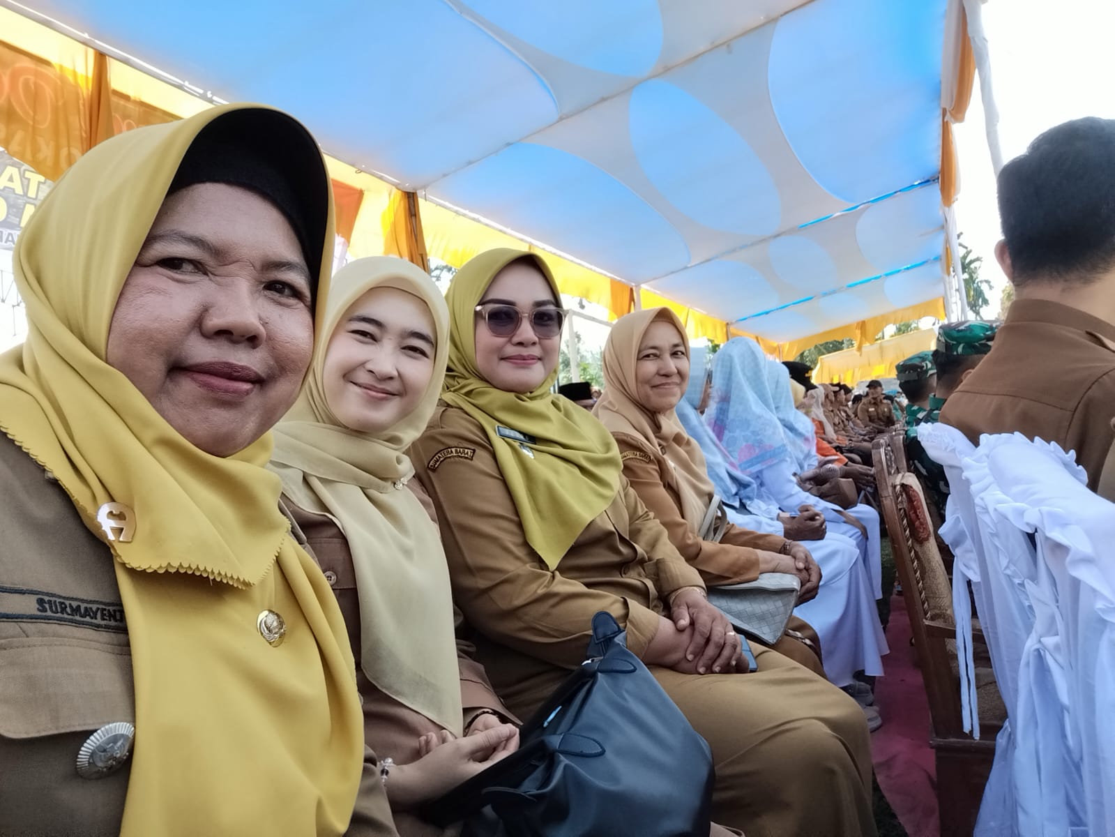 Camat Airpura Hadiri Upacara Pembukaan TMMD ke 127 Tahun 2026