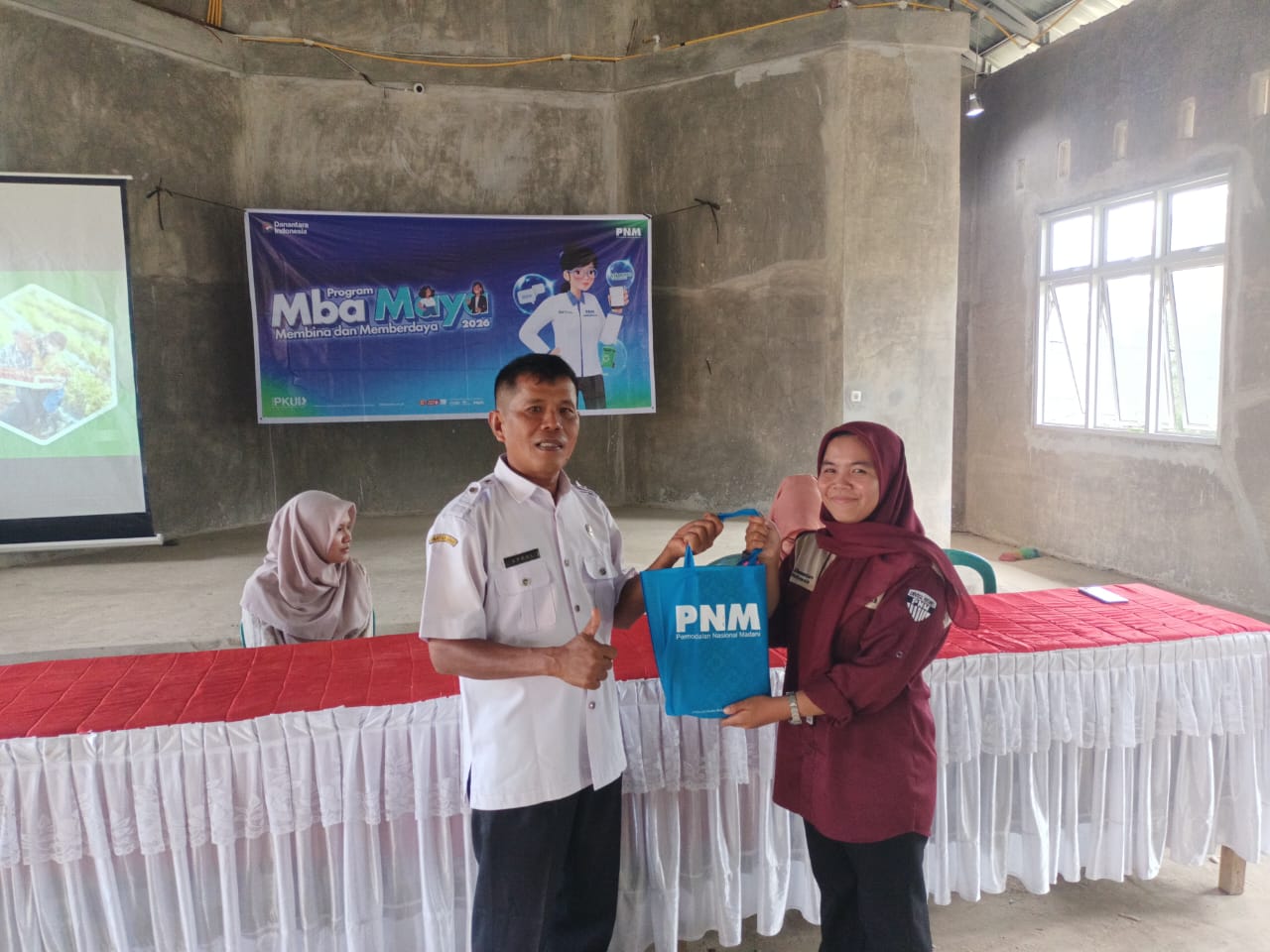 Pembinaan Nasabah UMKM Ultra Mikro digelar di Gedung UDKP Kantor Camat Airpura