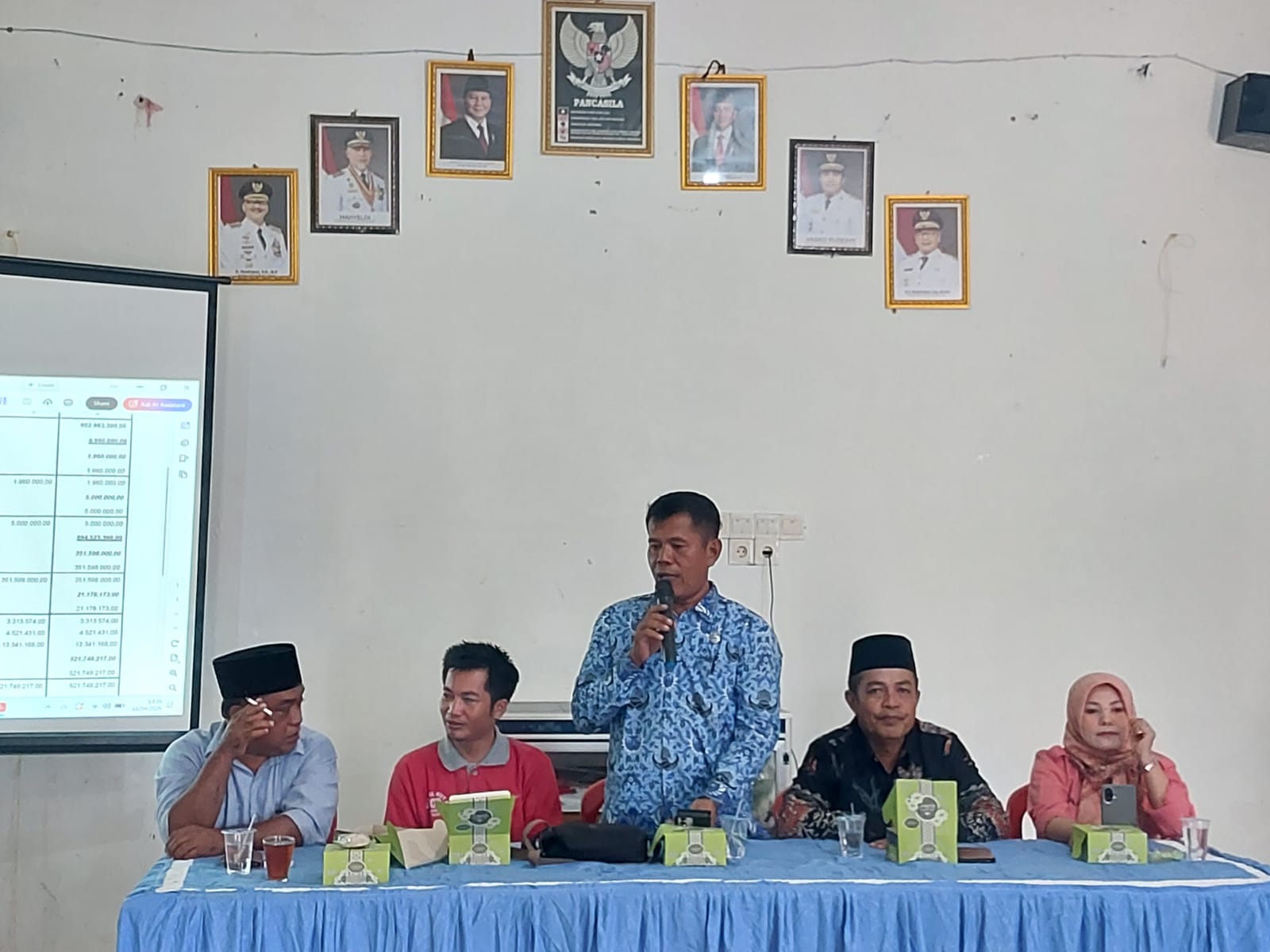 Kasi Pemberdayaan Masyarakat dan Perekonomian Hadiri Pra Kegiatan TA 2026 di Nagari Tanah Bakali Ind