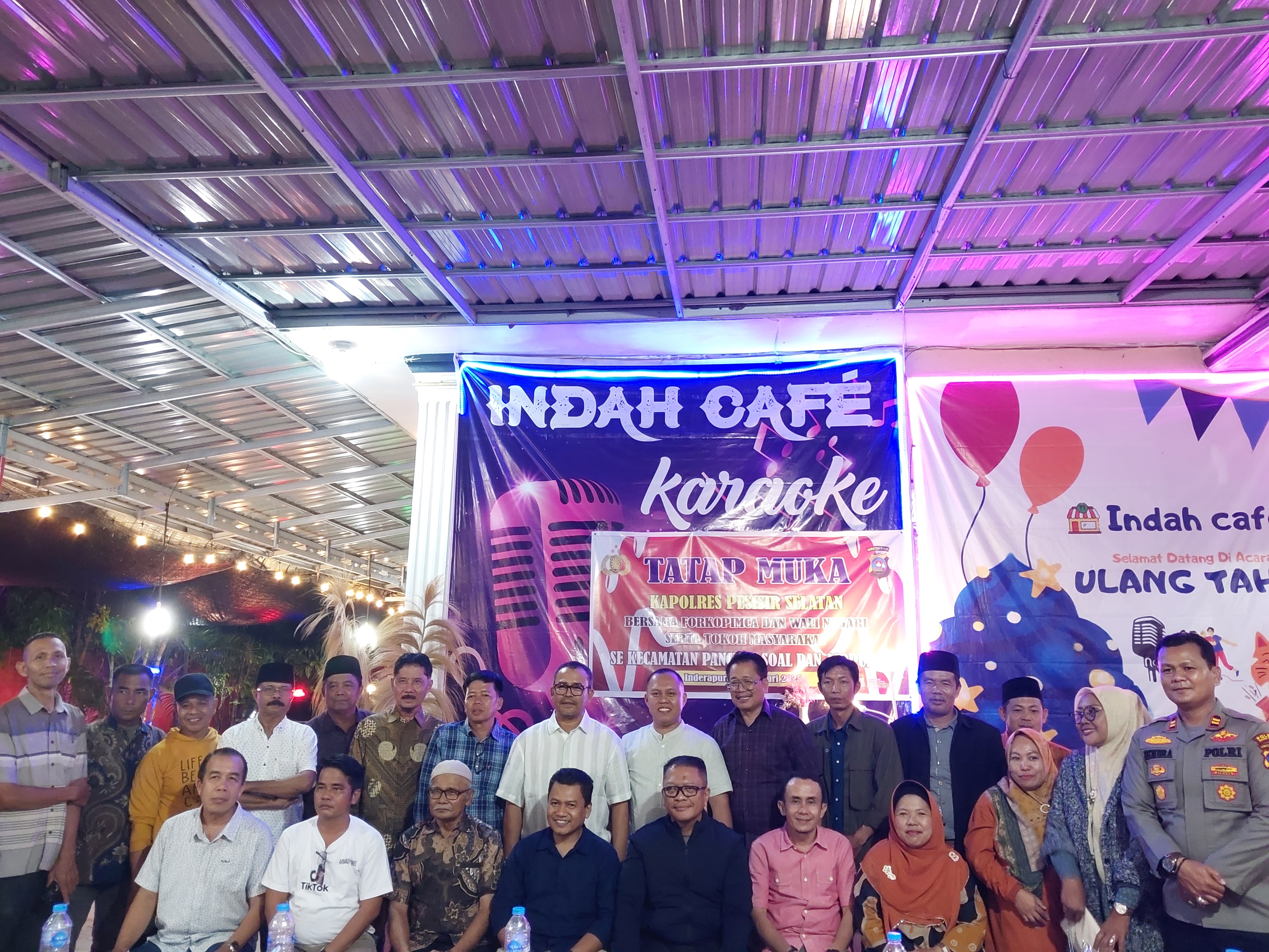 Tatap Muka Kapolres Pesisir Selatan bersama Forkopimca, Perwakilan Wali Nagari, okoh Adat, dan Tokoh