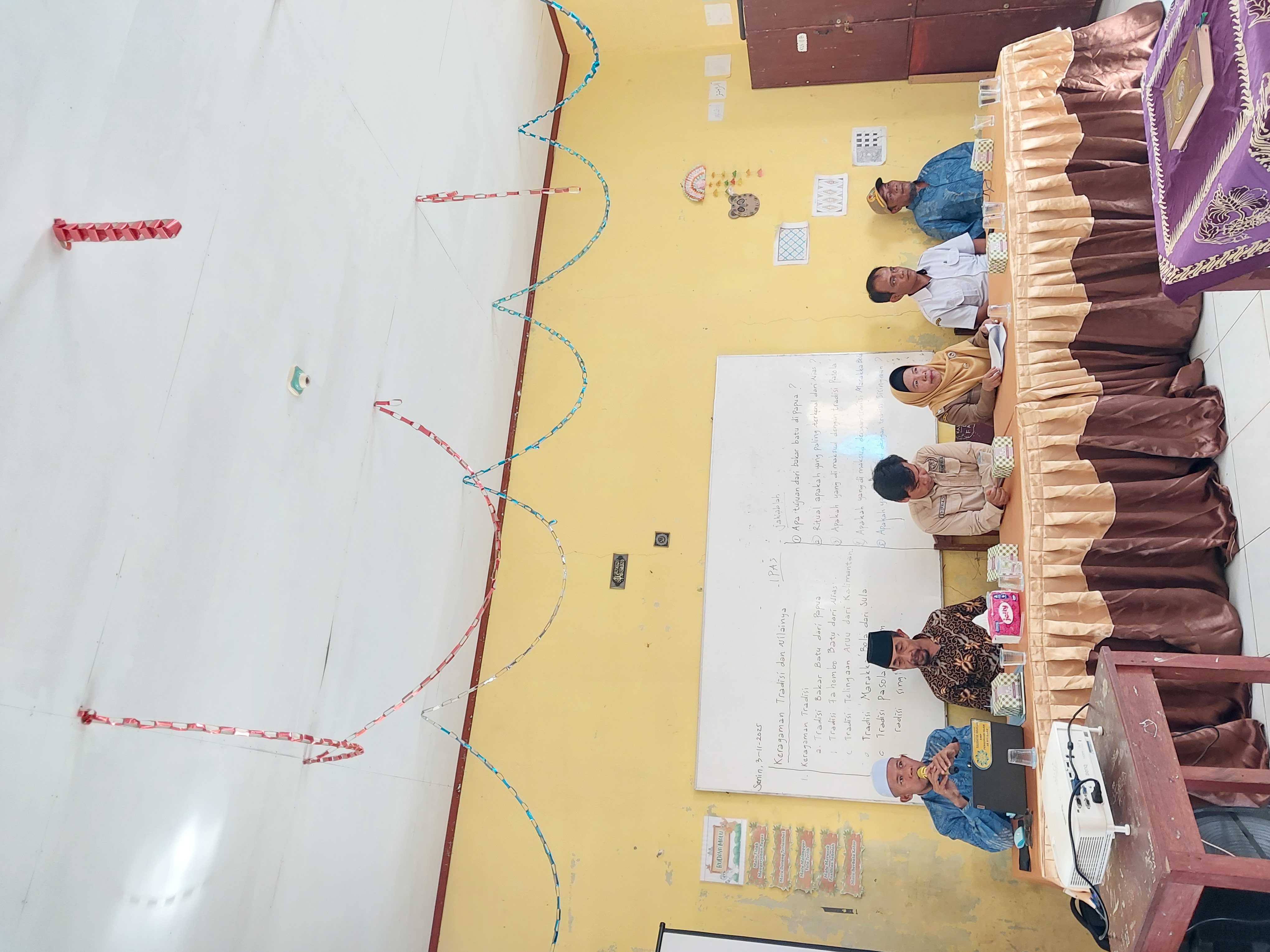 Camat Airpura Hadiri Musyawarah Pembentukan Panitia Pemilihan Wali Nagari Inderapura Utara