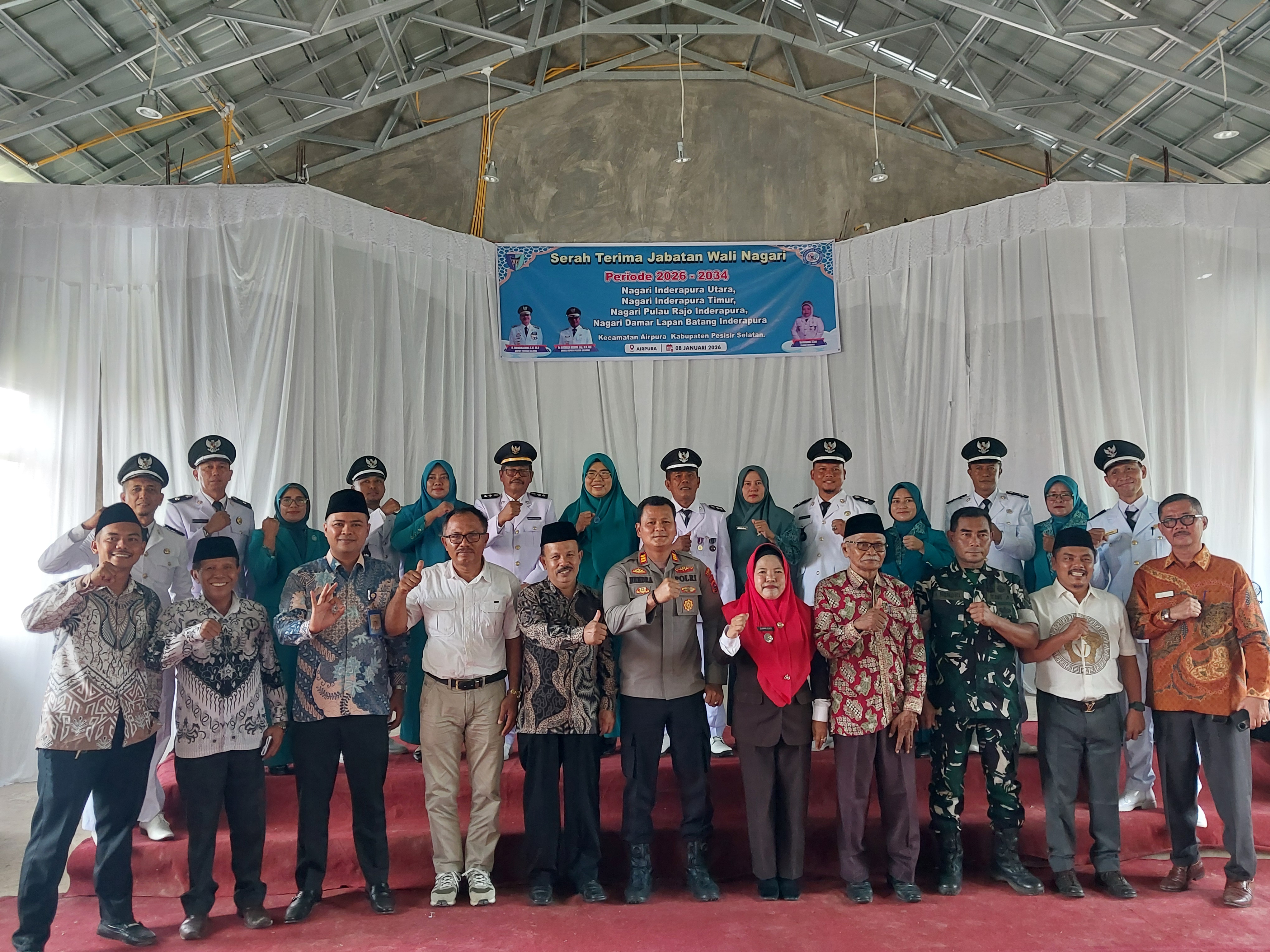 SERTIJAB WALI NAGARI KECAMATAN AIRPURA 