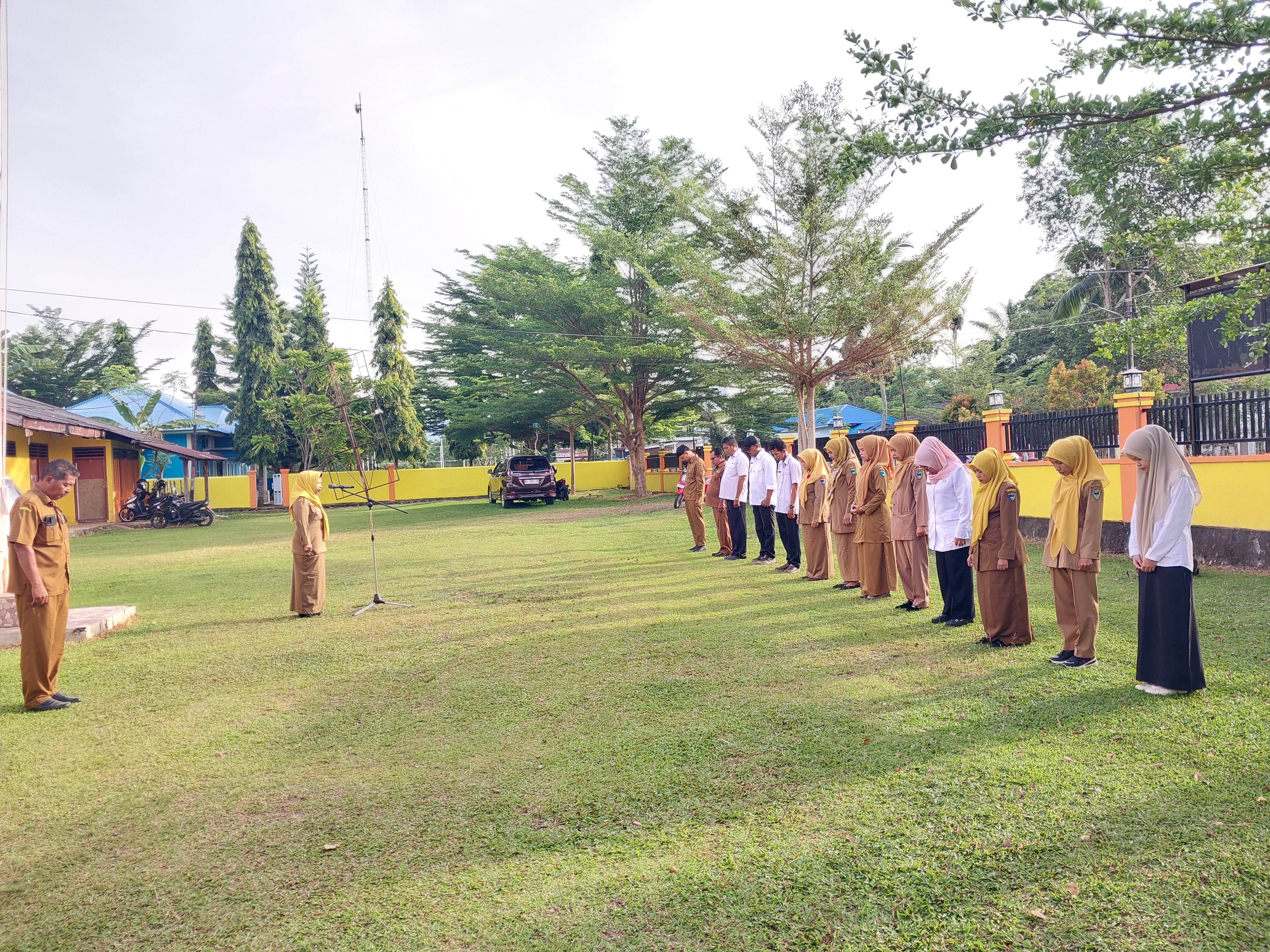Apel Pagi Kantor Camat Airpura Semangat Untuk Pelayanan Masyarakat