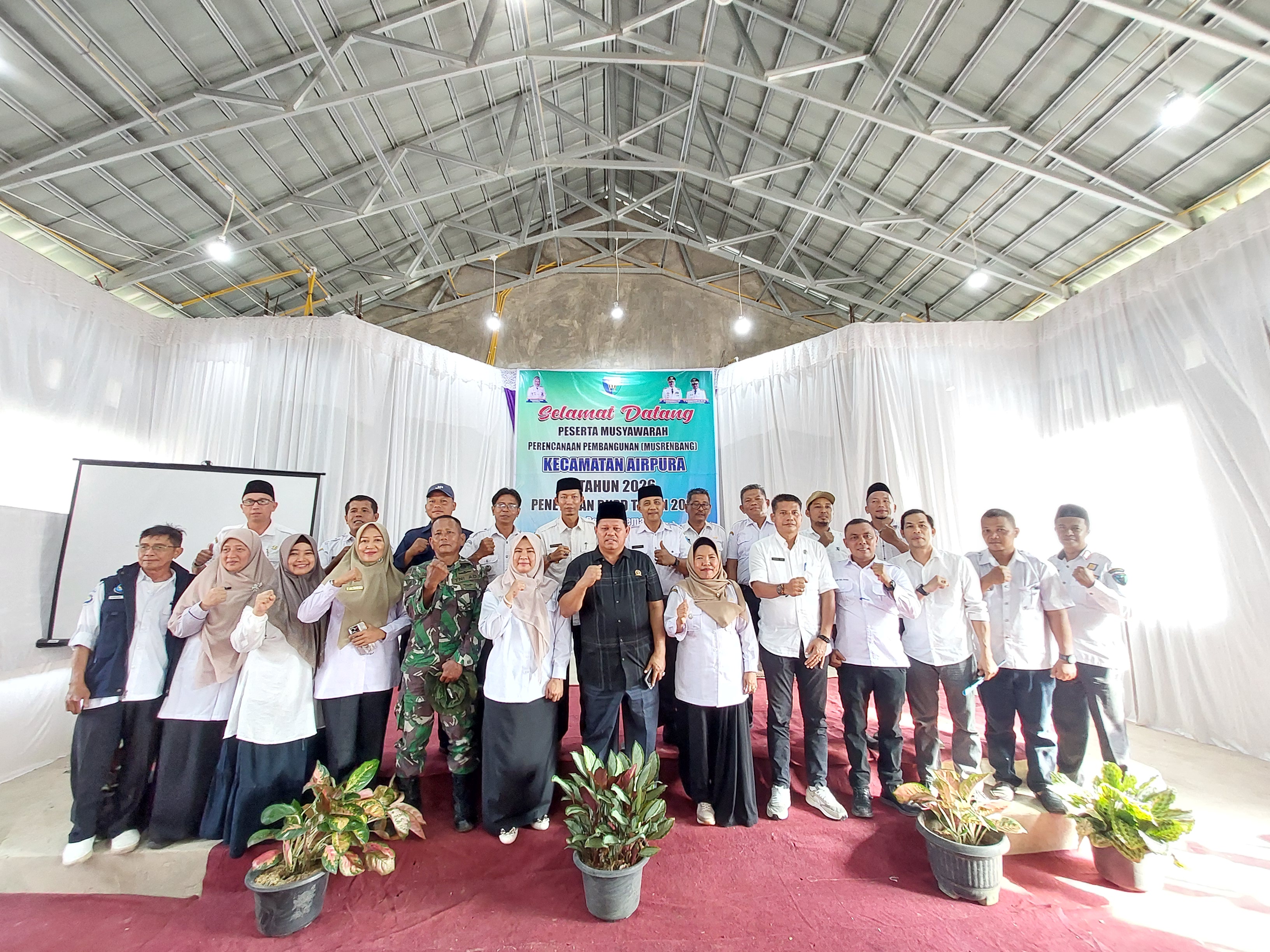 Musrenbang Kecamatan Airpura Tahun 2026 Penetapan RKPD Tahun 2027