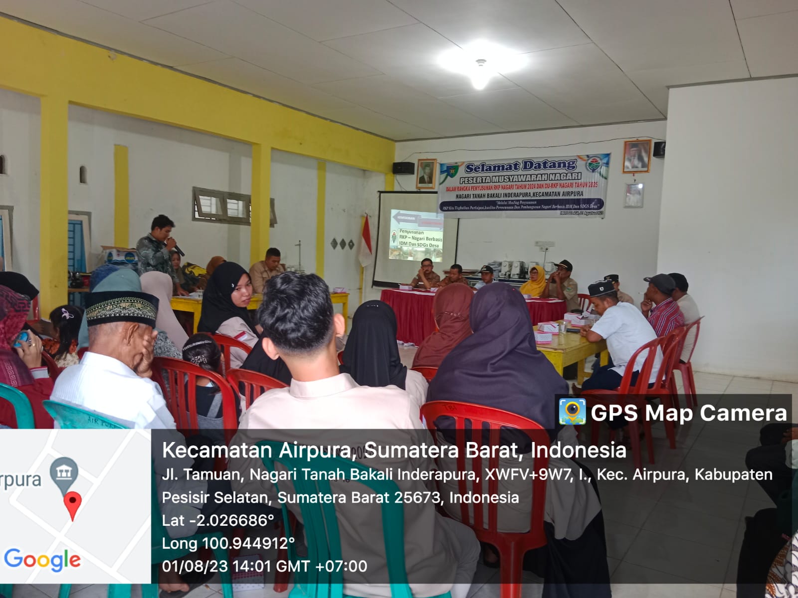 Pelaksanaan Musnag dalam rangka Penyusunan RKP Nagari Tahun 2024 dan DU-RKP Nagari Tahun 2025 di Nag