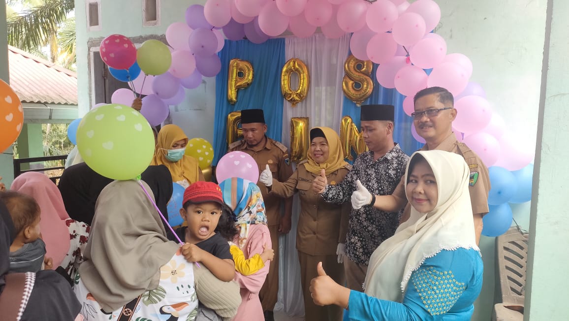 Kegiatan PIN POLIO Nagari Palokan Inderapura 