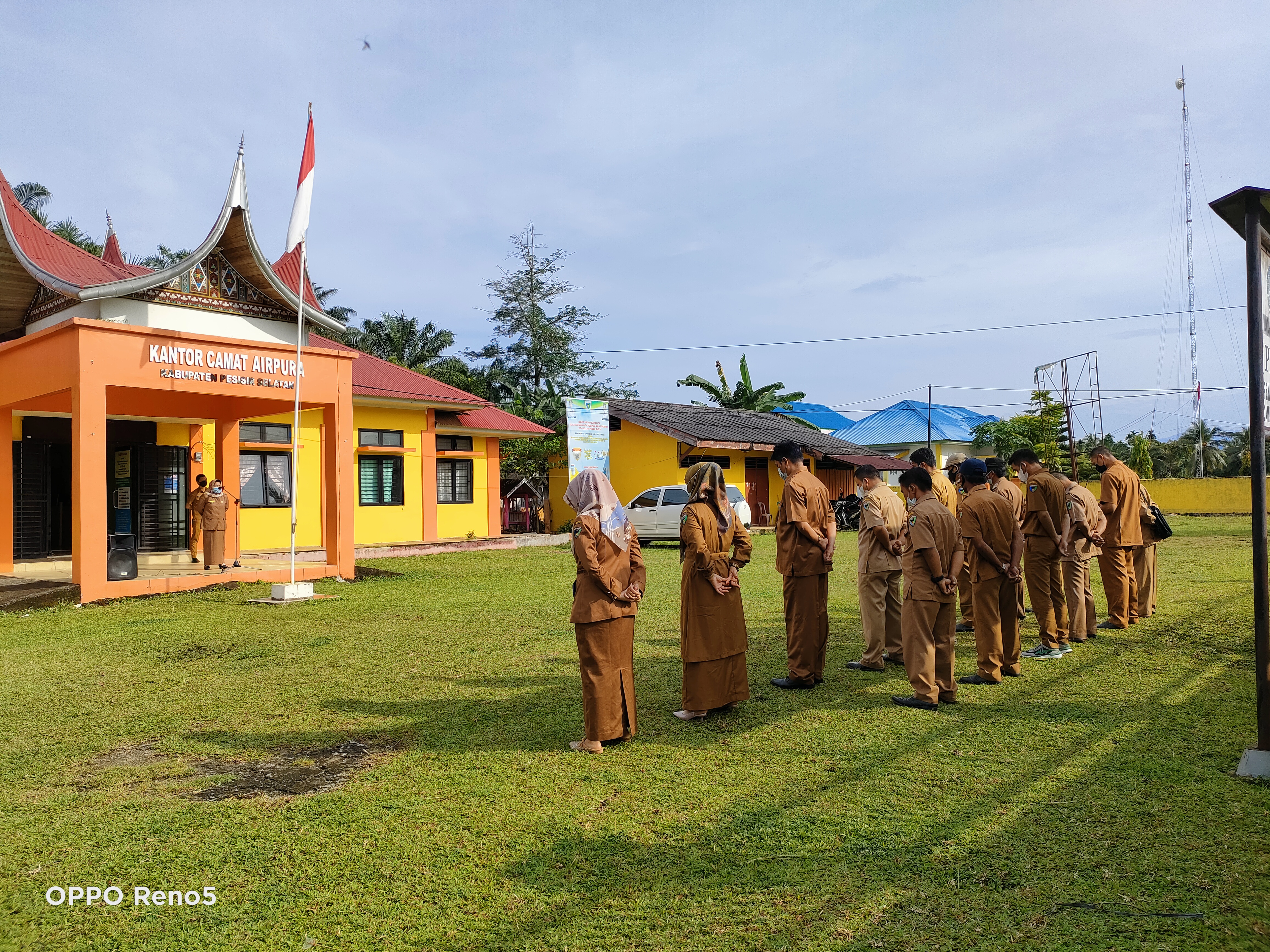 Apel Pagi Gabungan Dinas Instansi se-Kecamatan Airpura