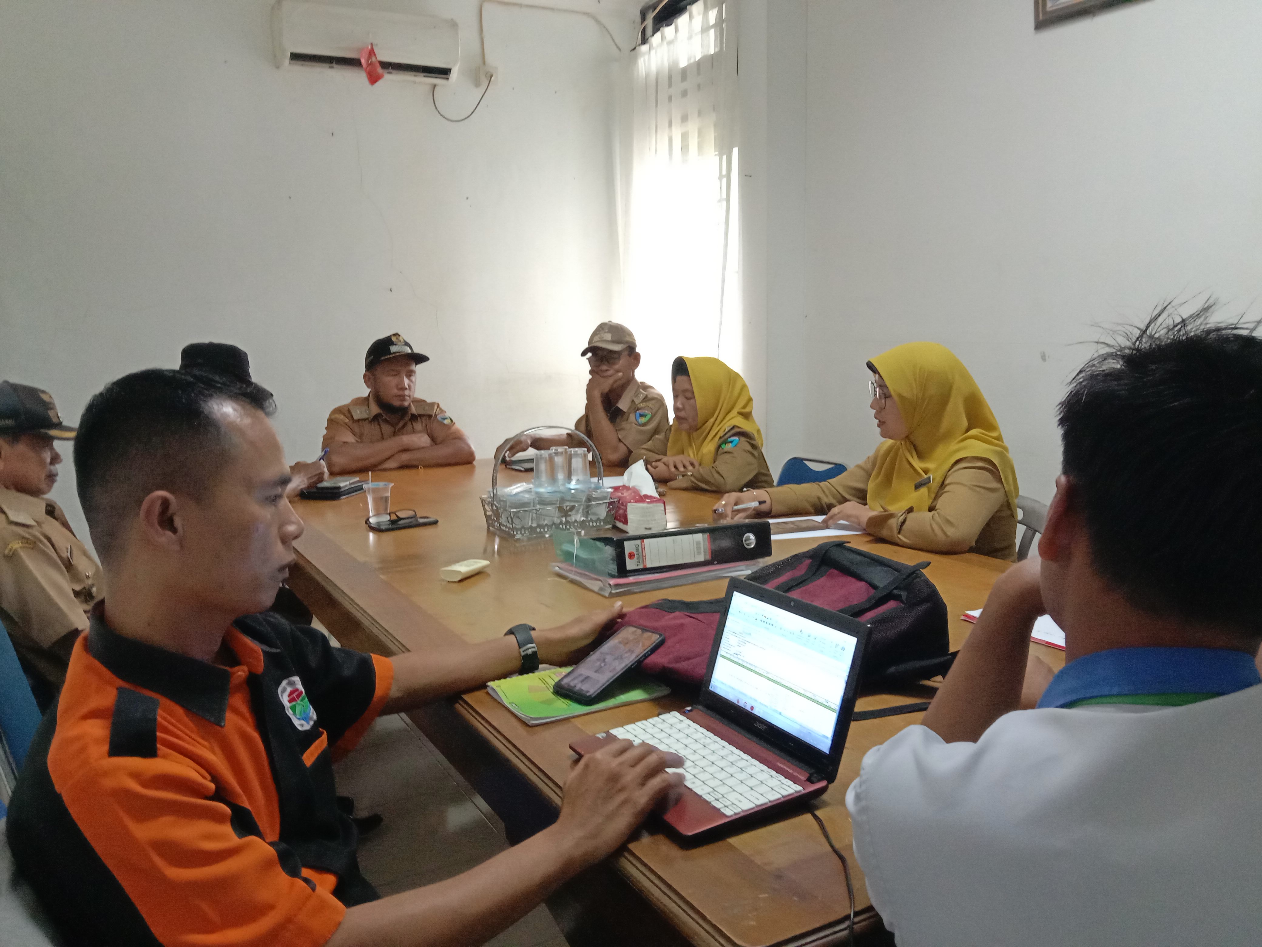 Rapat Penegasan Batas Nagari Yang Belum Tuntas di Kecamatan Yang Terdapat 4 Nagari
