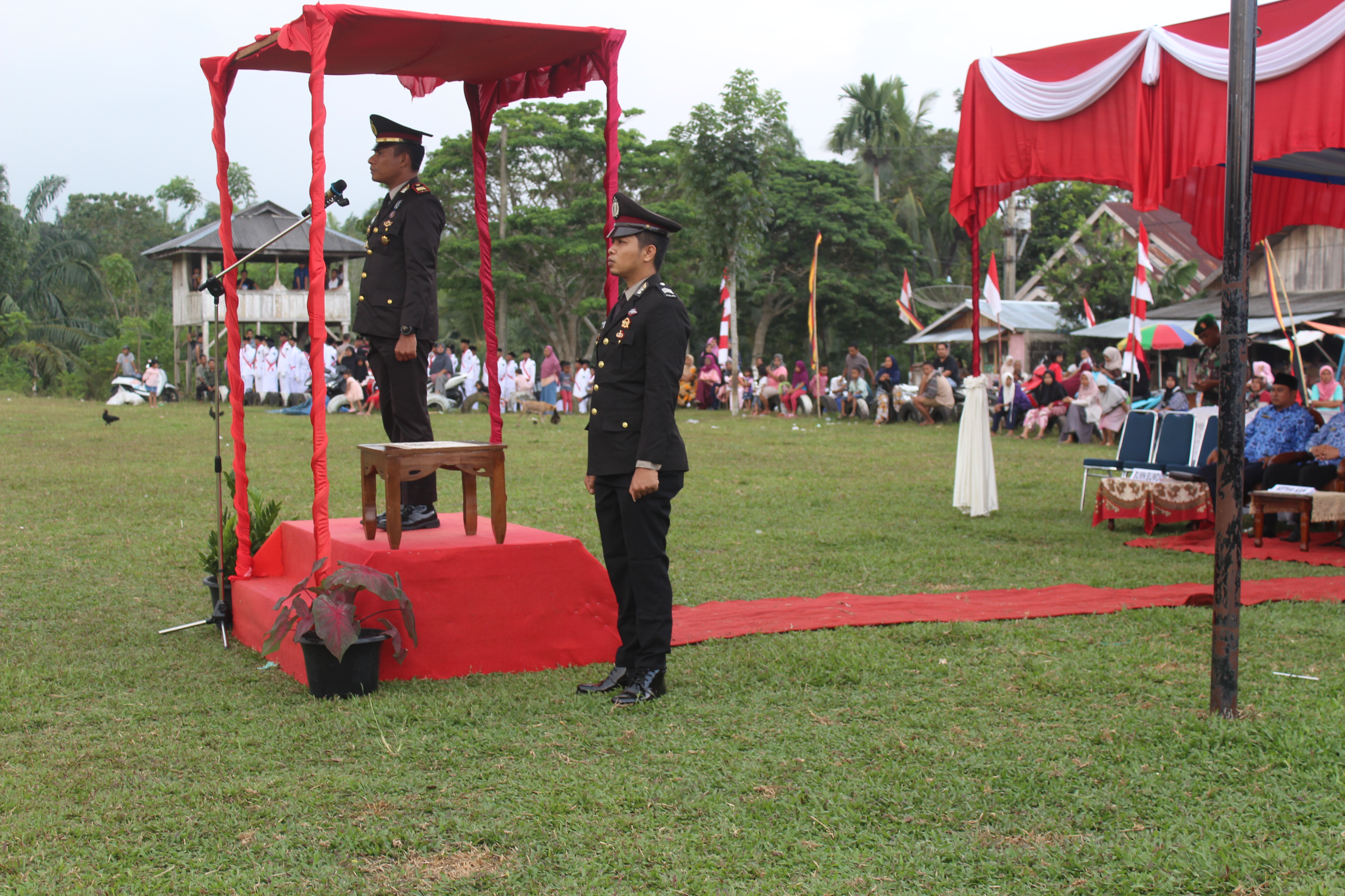 Upacara Kemerdekaan HUT RI Ke 74 Tahun 2019 Kecamatan Airpura.