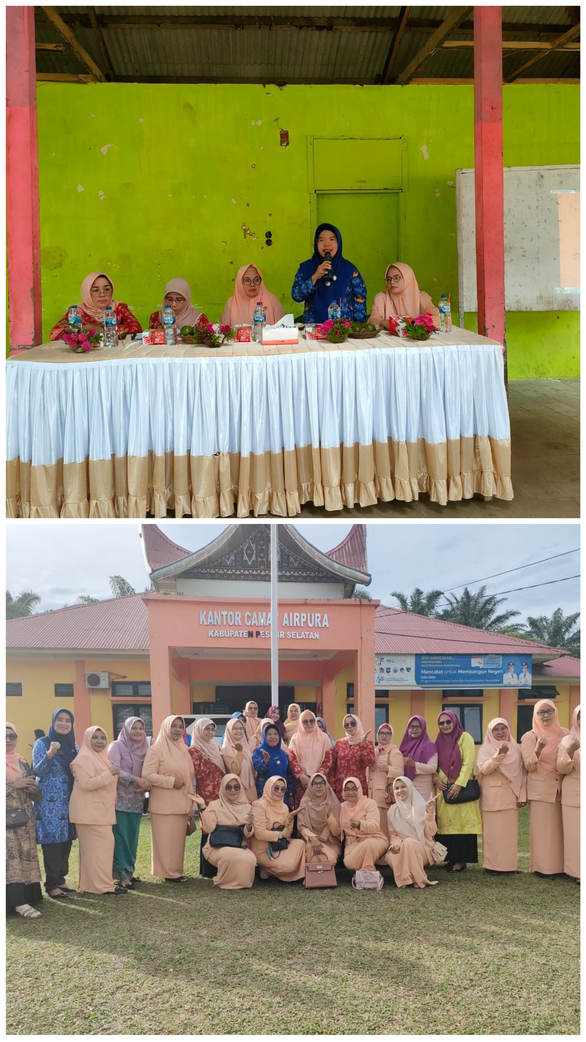 Gala Pertemuan Dharma Wanita Persatuan se Kecamatan Airpura 