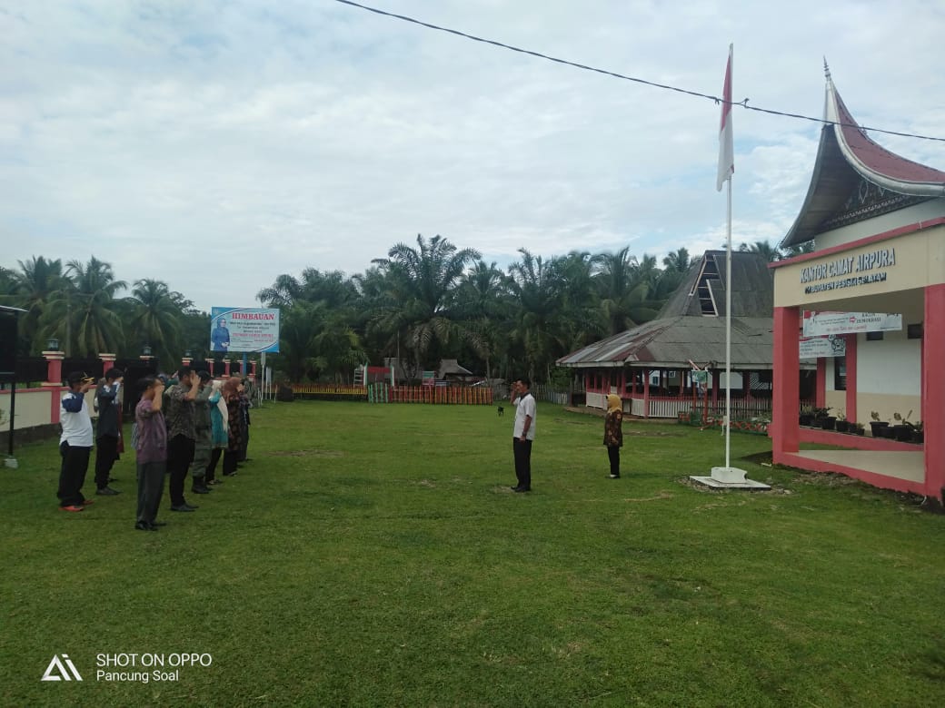 Apel Pagi Kantor Kecamatan Airpura