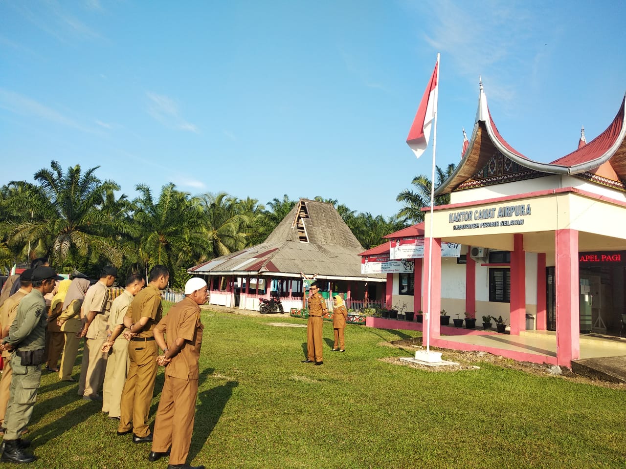 Apel Pagi Kantor Kecamatan Airpura