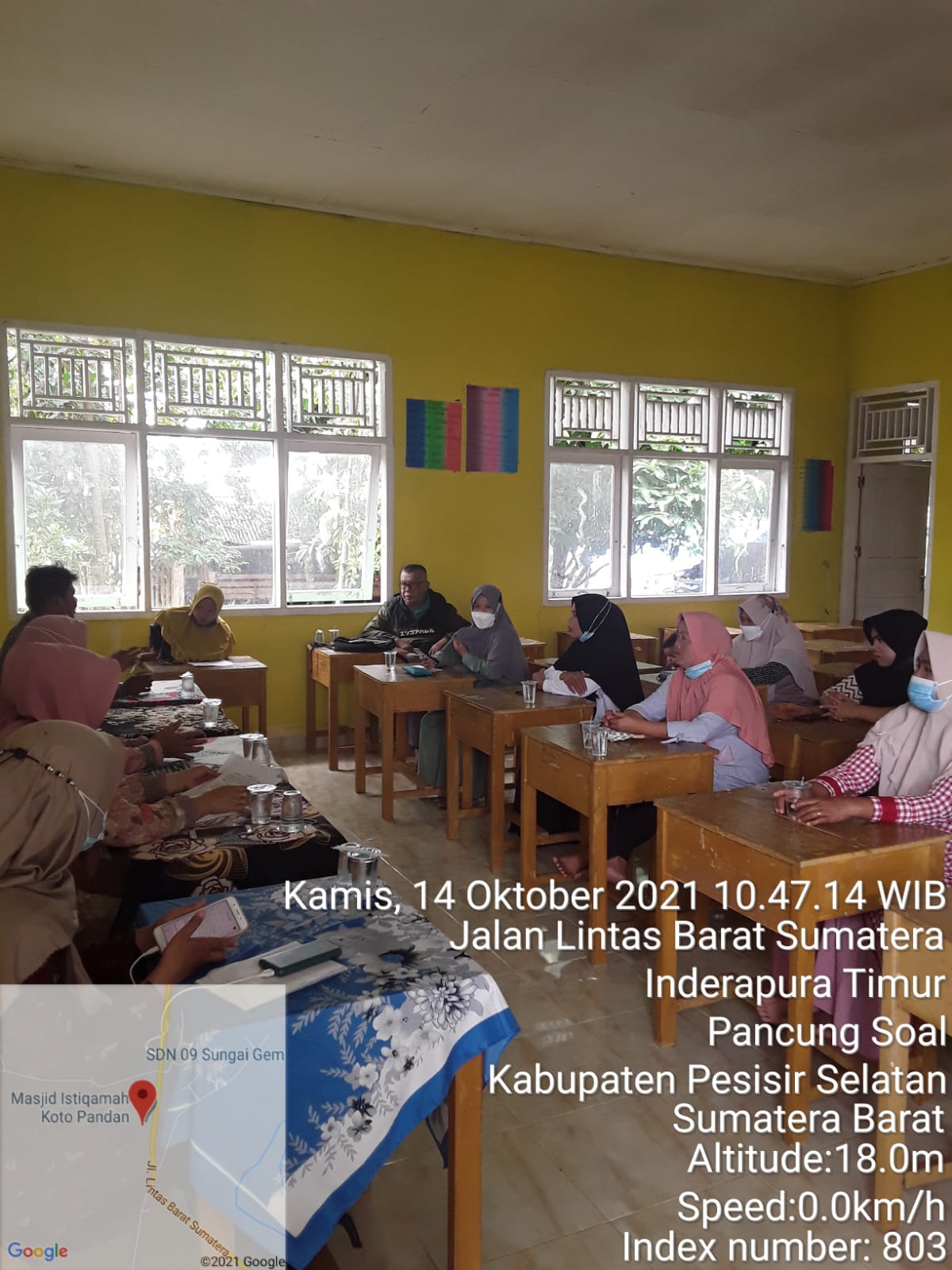 Penyuluhan Stunting di Nagari Inderapura Timur 07 Oktober 2021