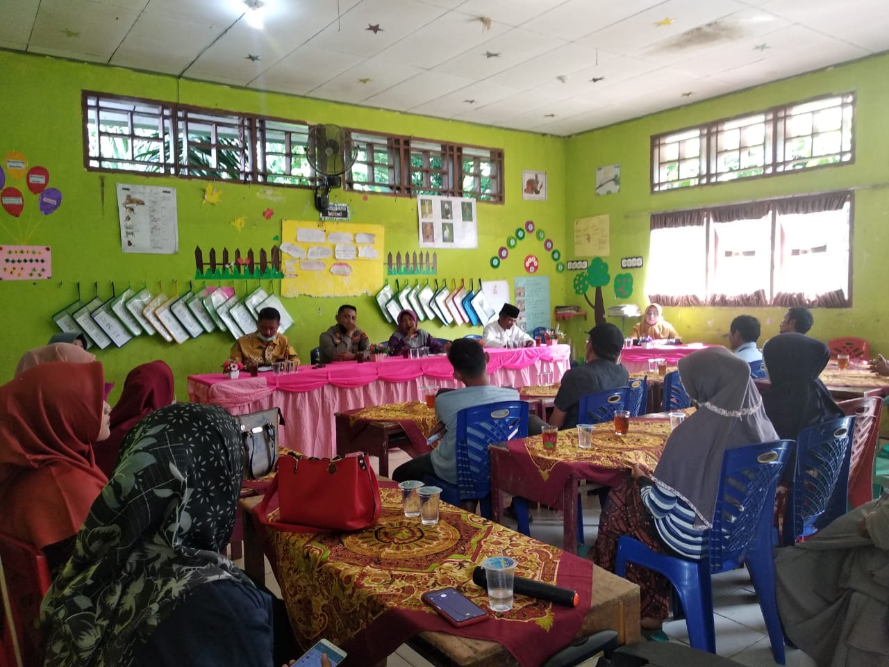 Sosialisasi Vaksinasi di UPT.SDN 04 Nagari Lalang Panjang Inderapura Kecamatan Airpura