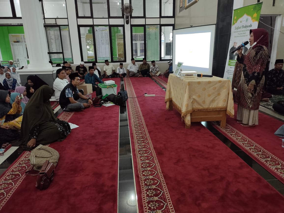 Safari Dakwah Dai Nasional Asli Nusantara bersama Ust. Kembar Adi dan Alwi di Masjid Raya Istiqomah 