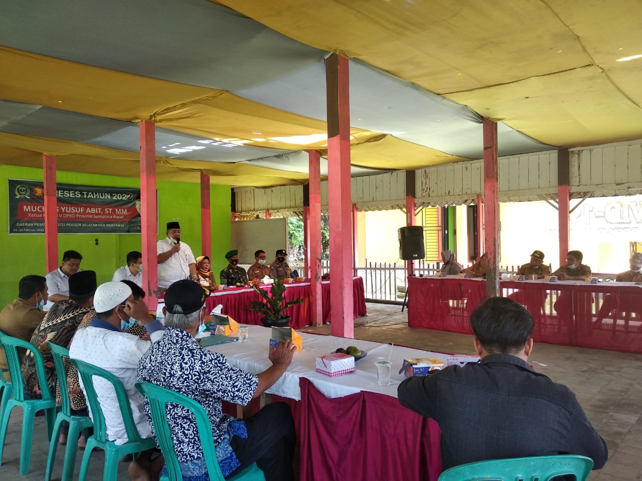 Kunjungan Kerja Anggota DPRD Dapil VIII Provinsi Sumatera Barat Bapak Muchlis Yusuf Abit, ST.MM di K