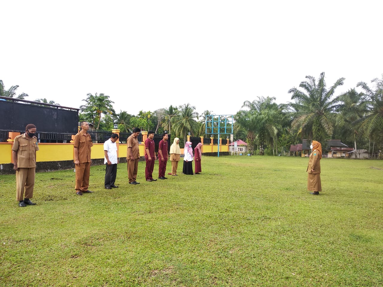 Apel Pagi Gabungan Bersama Kepala UPT/UPTD Dinas Instansi dan Wali Nagari se- Kecamatan Airpura