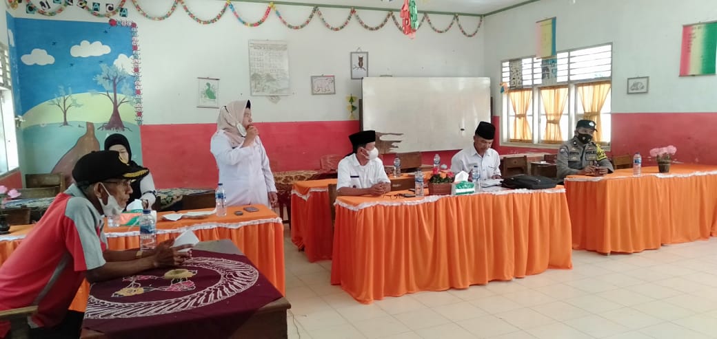 Sosialisasi Vaksinasi Covid-19 di UPT.SDN  10 Kecamatan Airpura