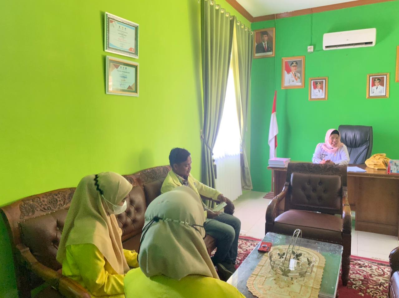 Kunjungan Mahasiswa Himanpura Tentang Koordinasi Persiapan Kegiatan Safari Ramadhan