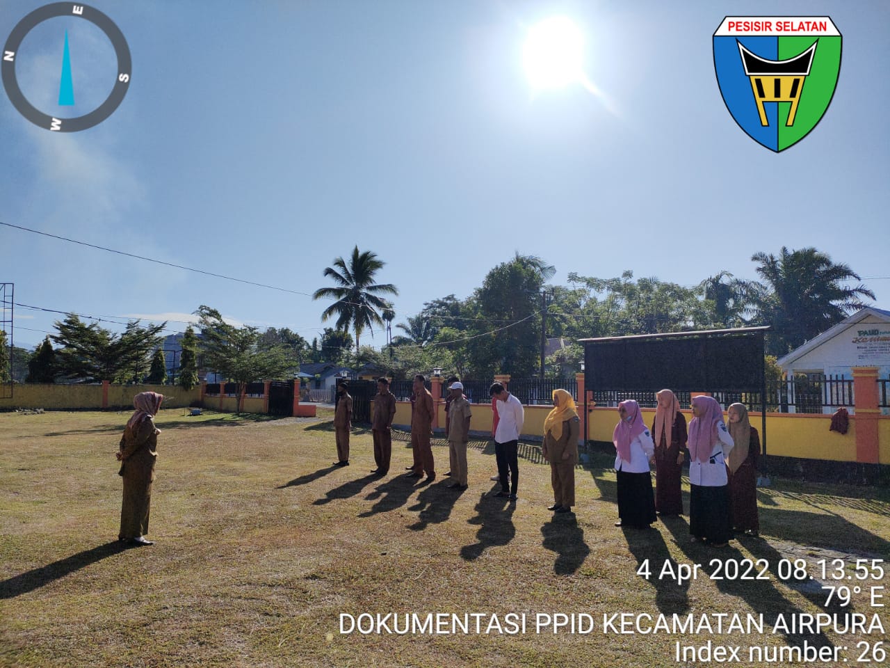 Apel Pagi Gabungan Bersama Kepala UPTD/Dinas Instansi