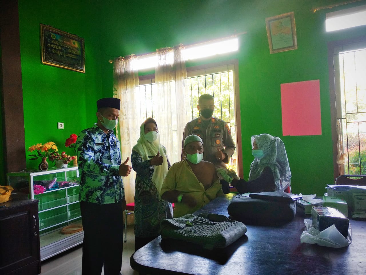 Percepatan Vaksinasi Covid-19 Dosis Lanjutan (Booster) di Kecamatan Airpura