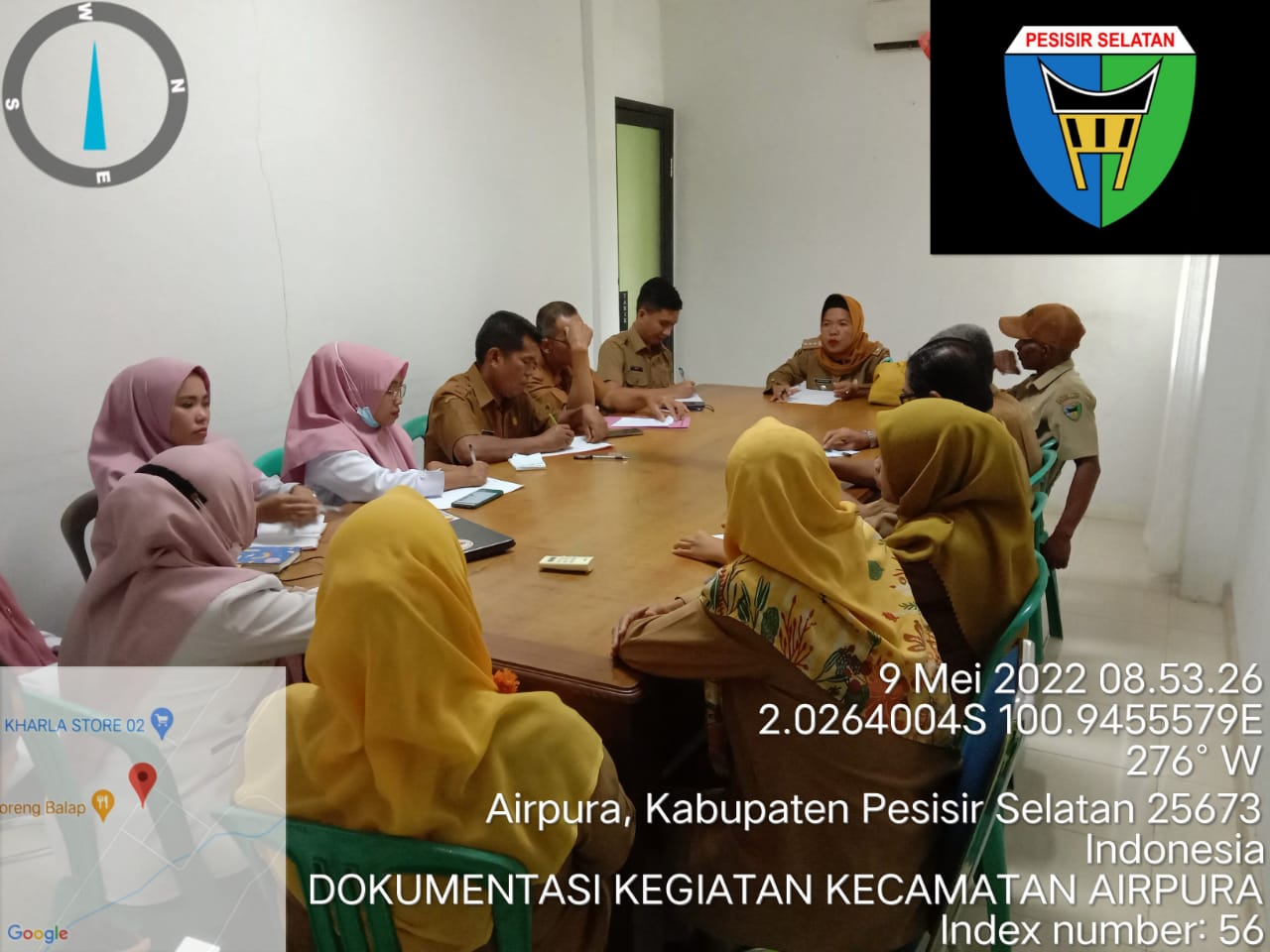 Rapat Staf Kantor Camat Airpura