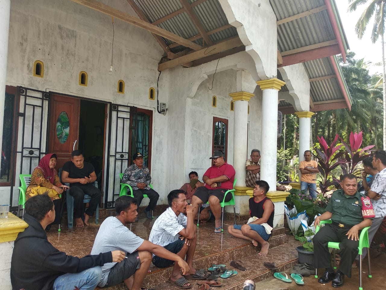 Musyawarah Penyelesaian CV.Batu Tongga Dengan Warga Terdampak di kampung Air Batu Nagari Tanah Bakal