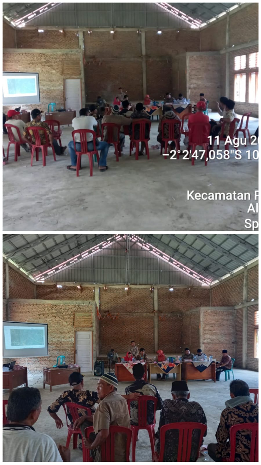 Musyawarah Penetapan Tapak Batas Nagari Inderapura Timur Kecamatan Airpura