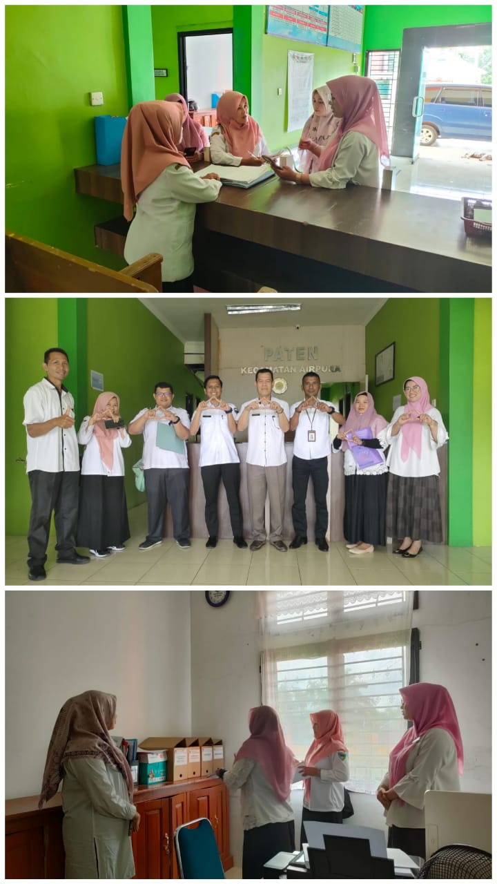 Kunjungan Dinas Kearsipan dan Perpustakaan Kab. Pesisir Selatan untuk  Pengawasan dan Penilaian Kear