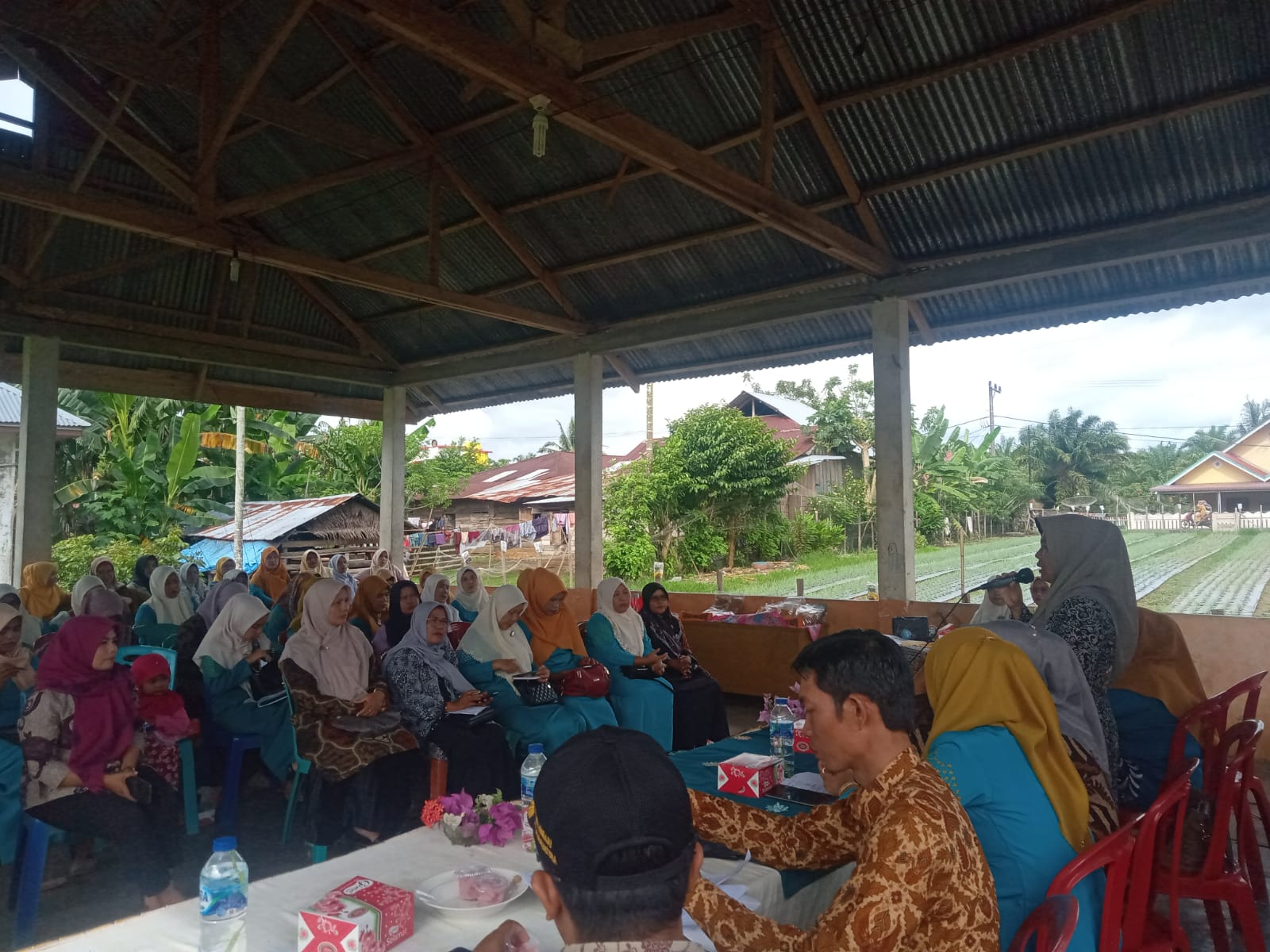 Pertemuan Rutin Tim Penggerak PKK Nagari Tluk Kualo Inderapura Kecamatan Airpura