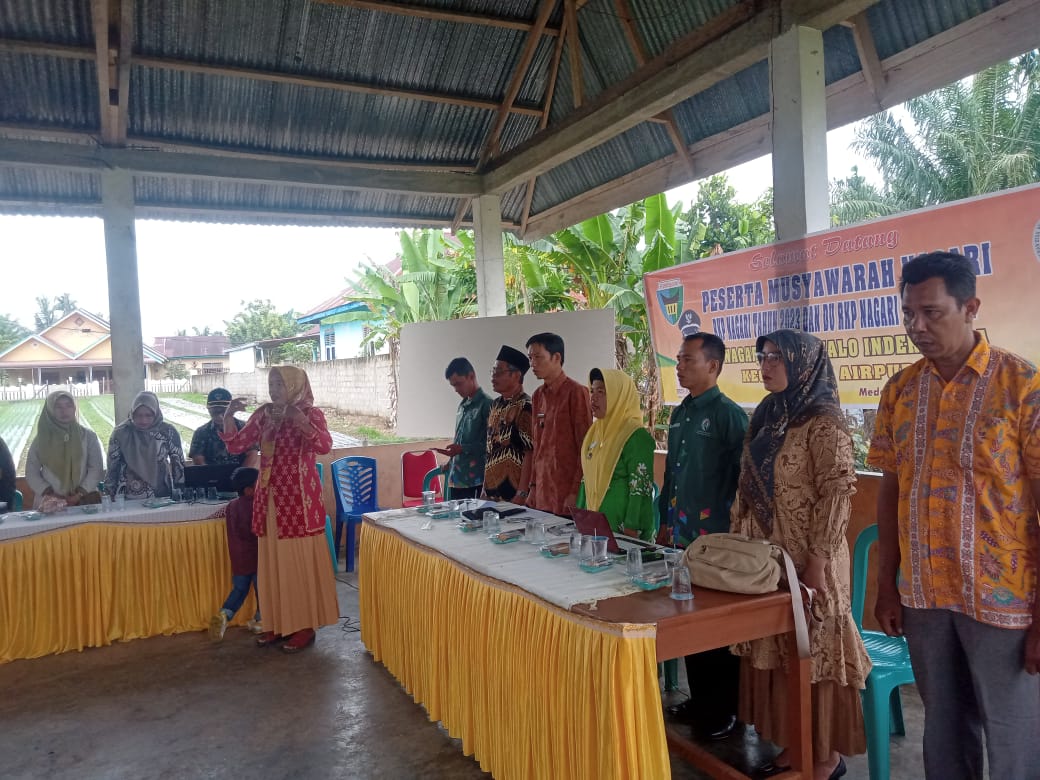 Musyawarah Nagari Tluk Kualo Inderapura dalam Rangka Penyusunan RKP dan DU RKP Tahun 2023