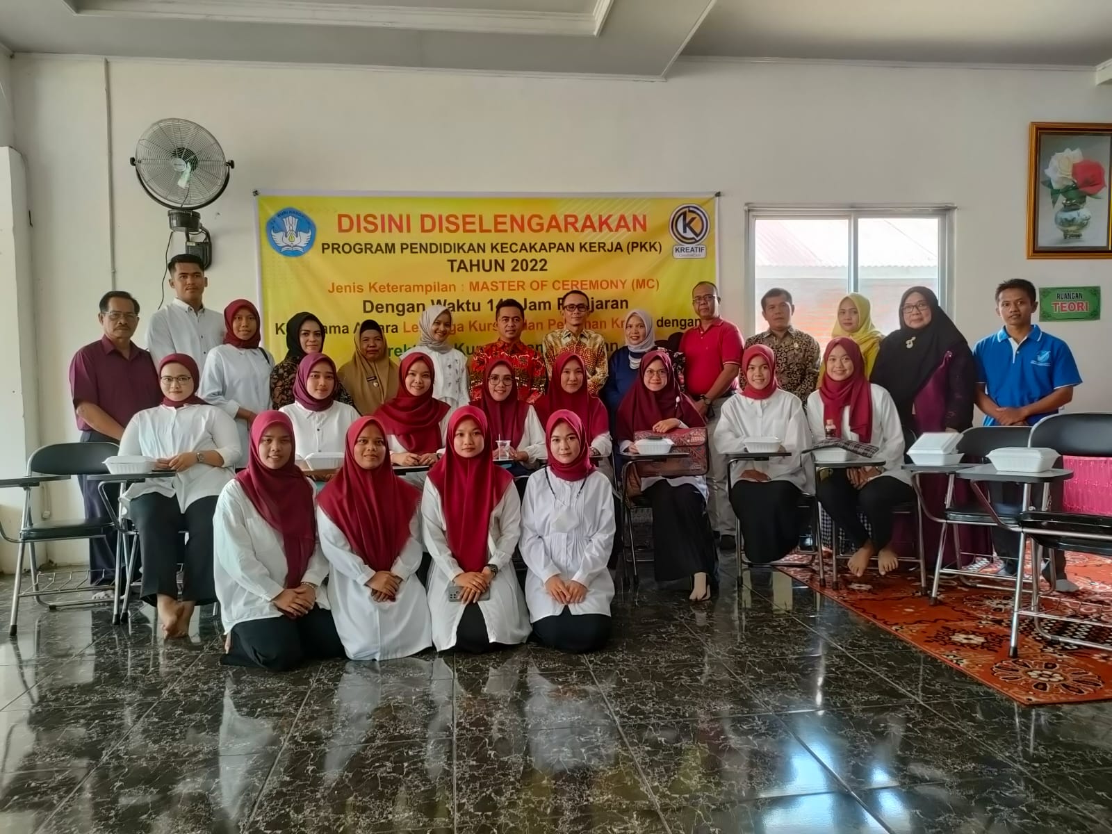 Pembukaan Acara Pendidikan Kecakapan Kerja (PKK) Tahun 2022 Master Of Ceremony Dengan Waktu 145 Jam 