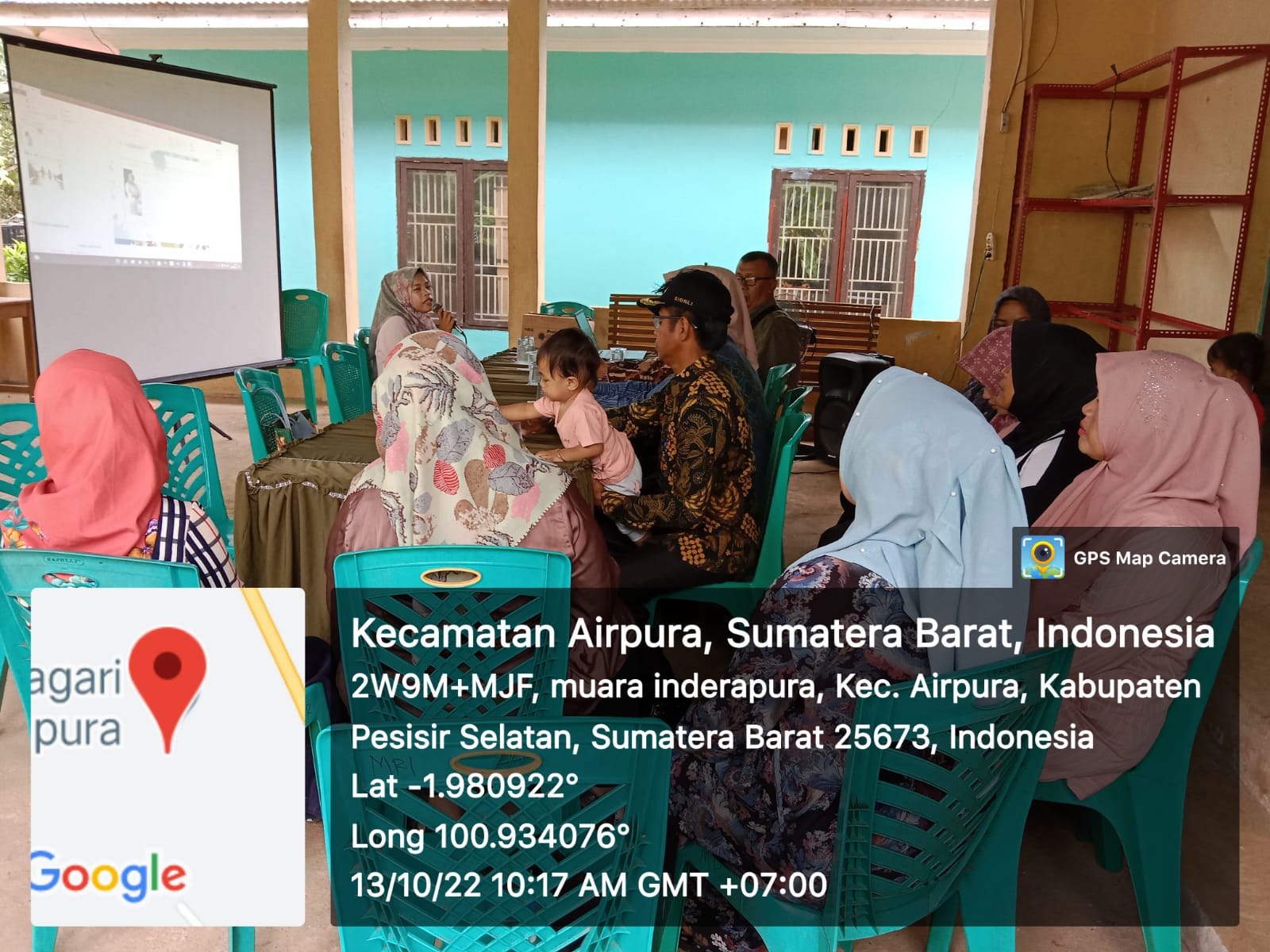 Kegiatan PKK Bidang Pokja II UPPKS di Nagari Muara Inderapura Kecamatan Airpura