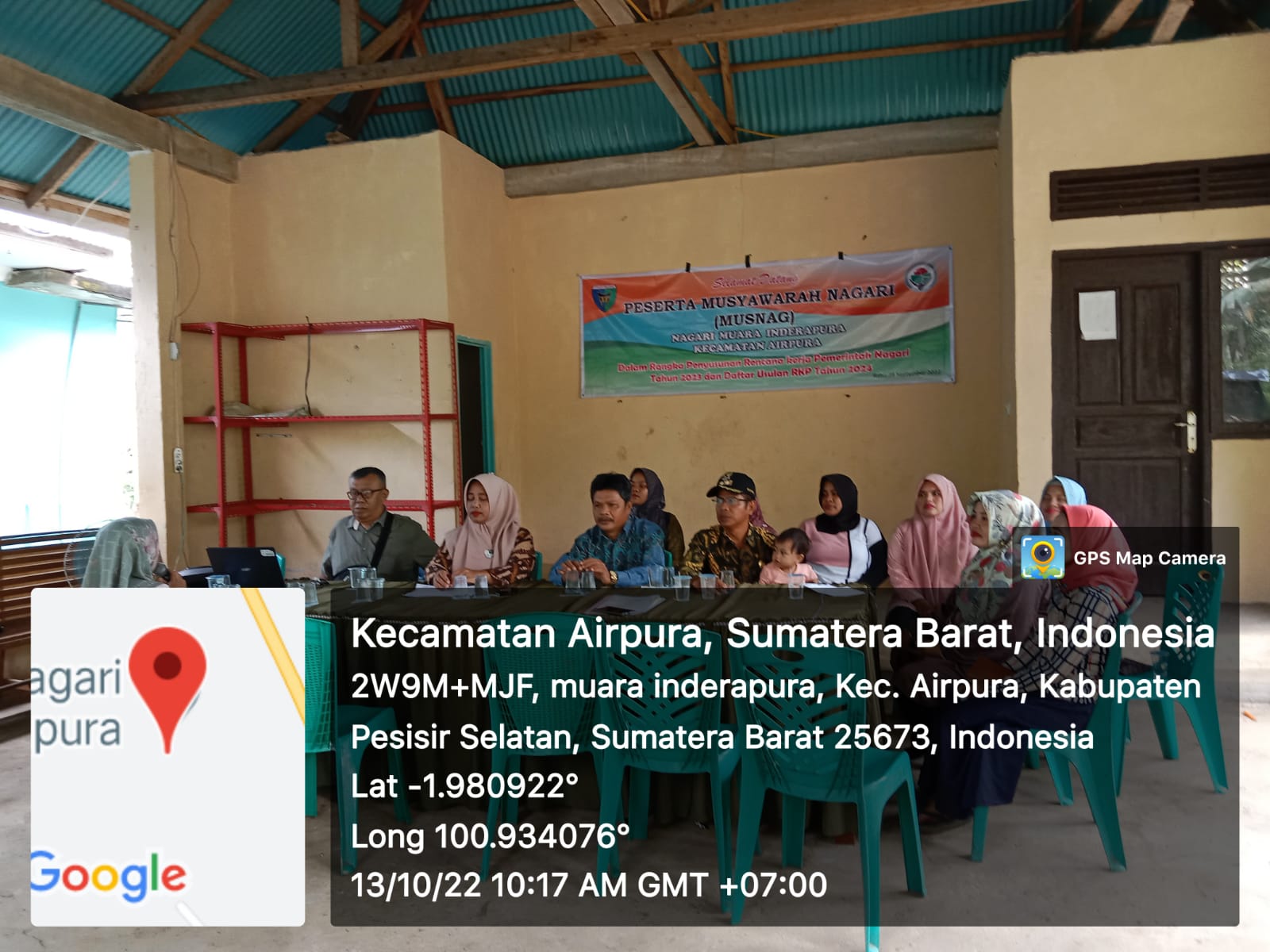 Kegiatan Bangga Bencana di Kampung KB Air Mati Nagari Muara Inderapura Kecamatan Airpura