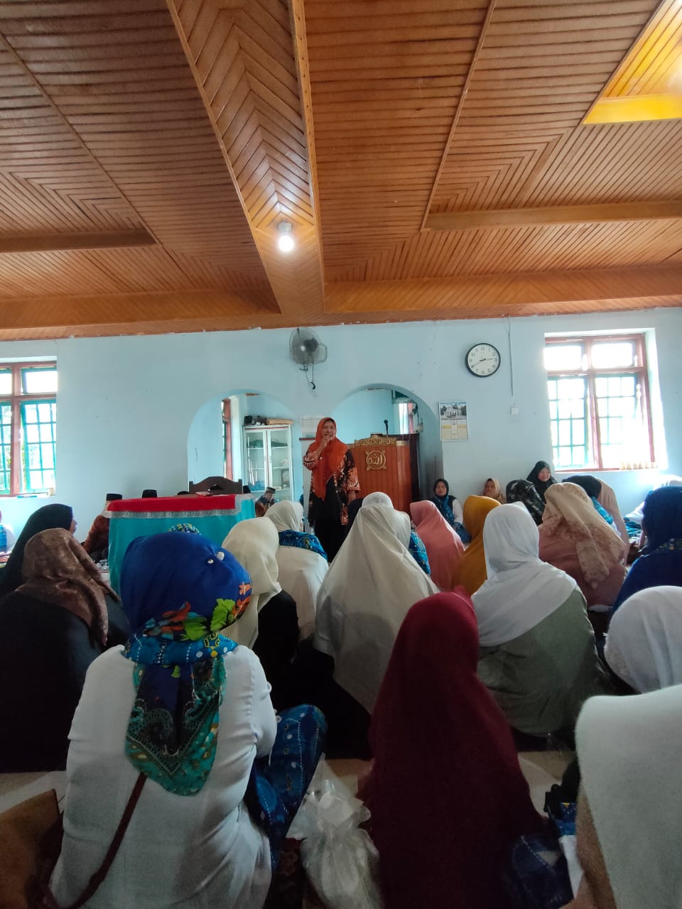 Pertemuan Wirid Bulanan Badan Kontak Majelis Taklim Kecamatan Airpura Bulan Oktober 2022