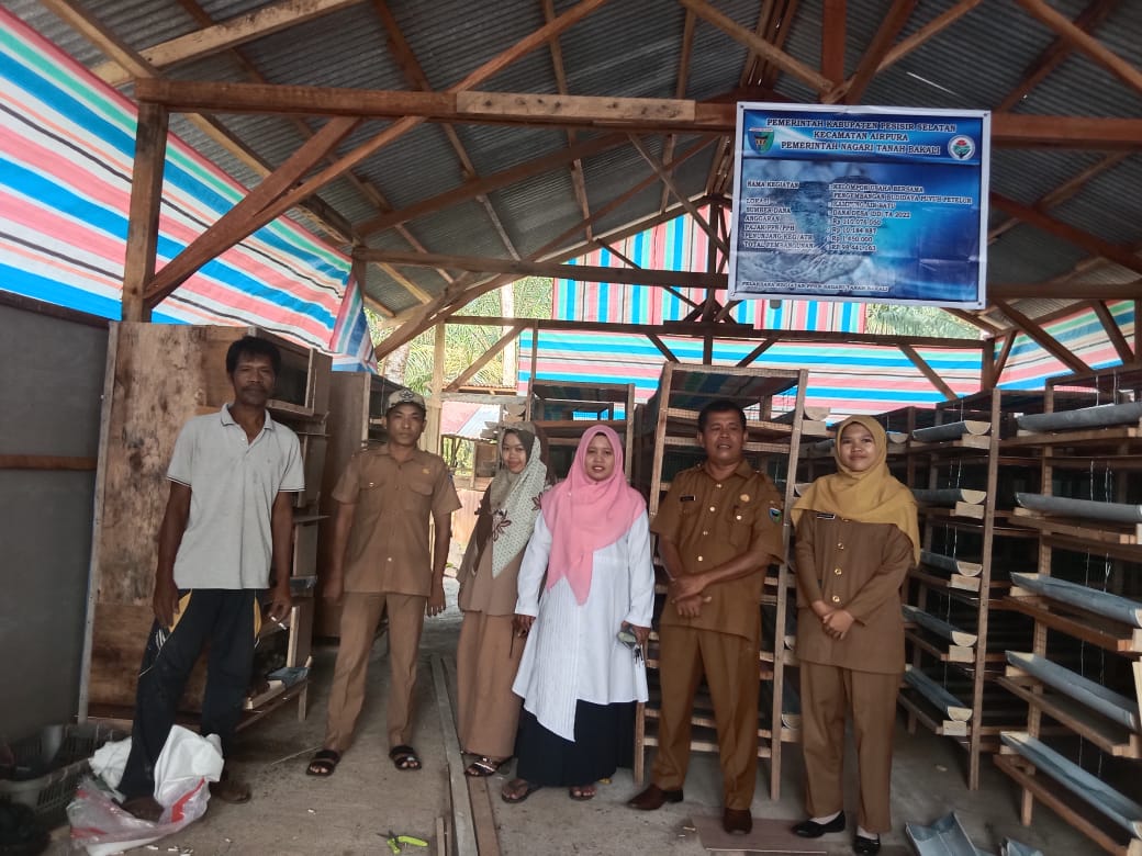 Peninjauan Lokasi Kandang Puyuh Petelur Nagari Tanah Bakali Inderapura