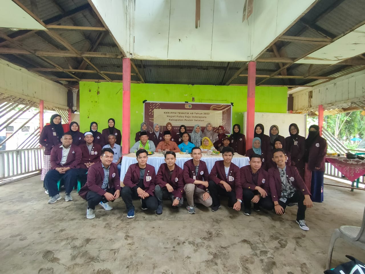 Penyambutan Mahasiswa dan Mahasiswi KKN PPM TEMATIK 48 Universitas Islam Negeri Imam Bonjol  Padang 