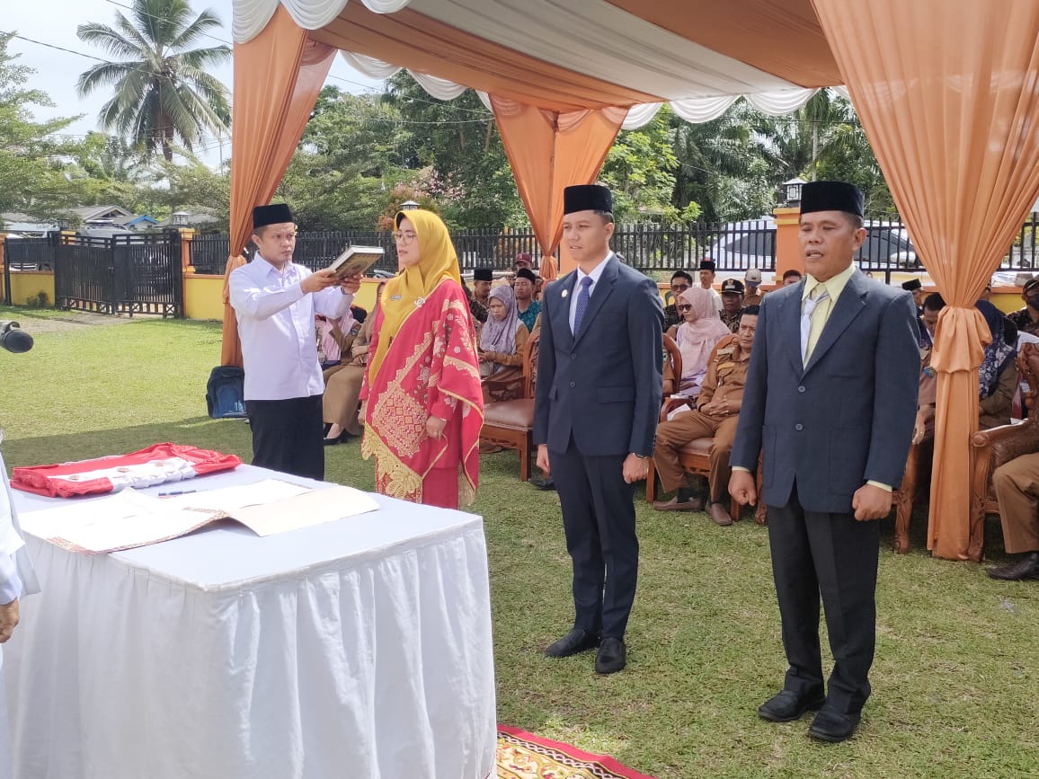 Pengambilan Sumpah dan Pelantikan Jabatan Tiga Wali PJ di Kecamatan Airpura