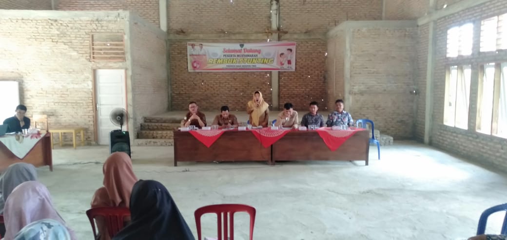 Musyawarah Rembuk Stunting Nagari Inderapura Timur