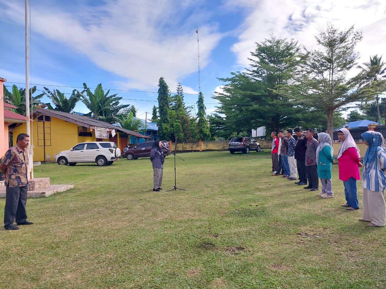 Apel Pagi Jumat 21 Maret 2025 Kantor Camat Airpura