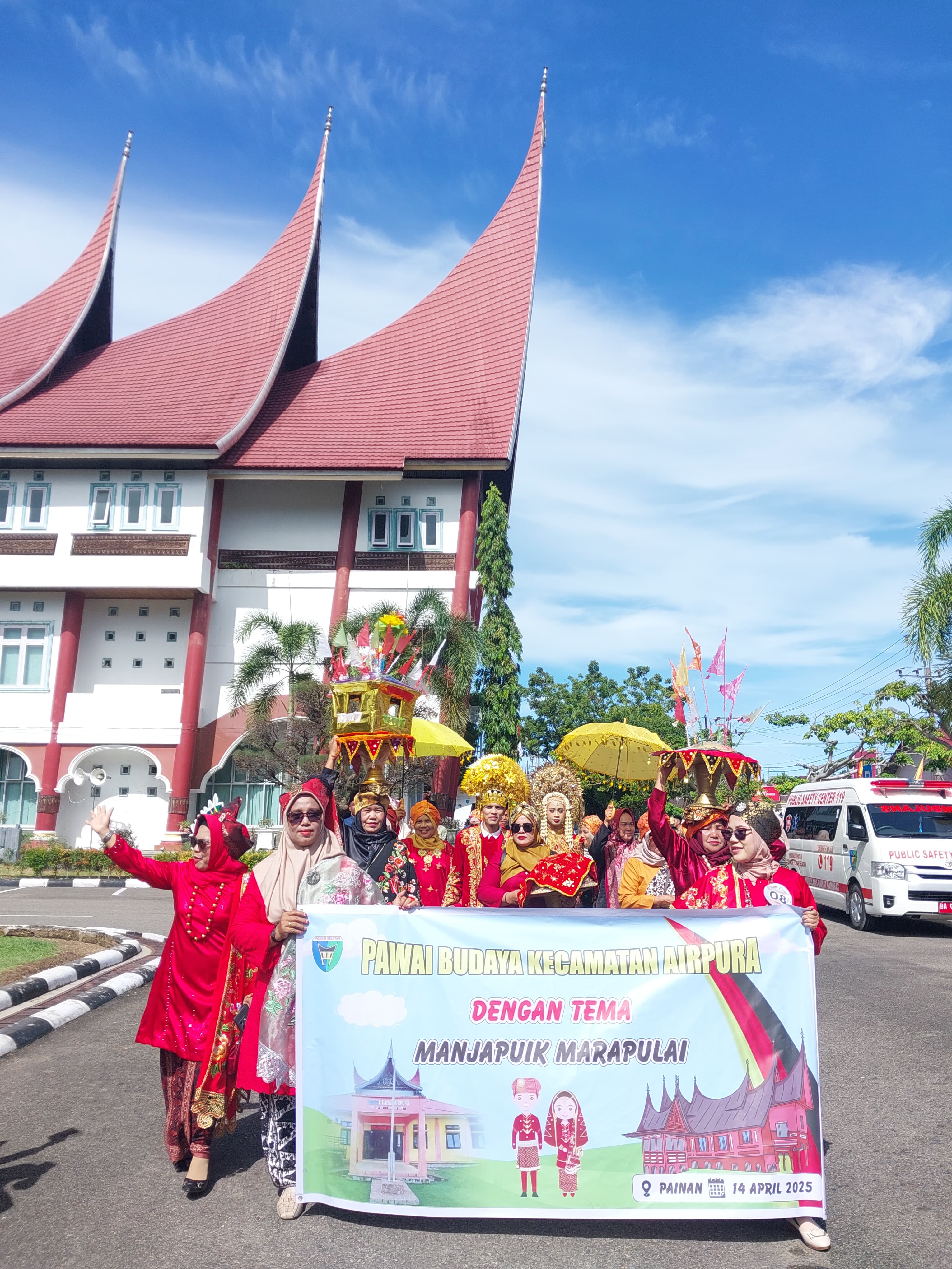 Festival Langkisau, Pawai Budaya Kecamatan Airpura Tahun 2025 