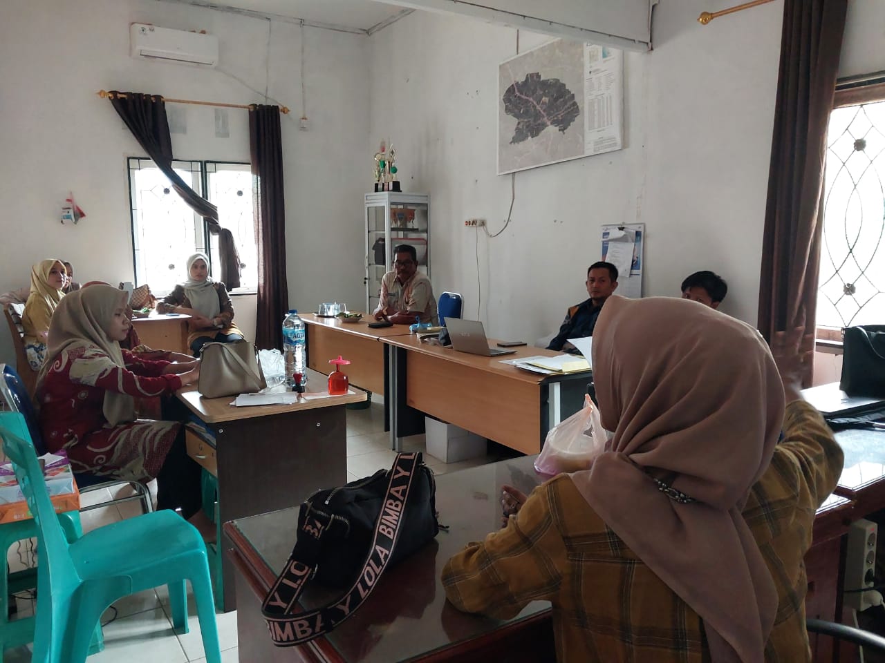 SEKRETARIS KECAMATAN AIRPURA KUNJUNGI NAGARI LALANG PANJANG INDERAPURA TERKAIT PERSIAPAN FESTIVAL LI