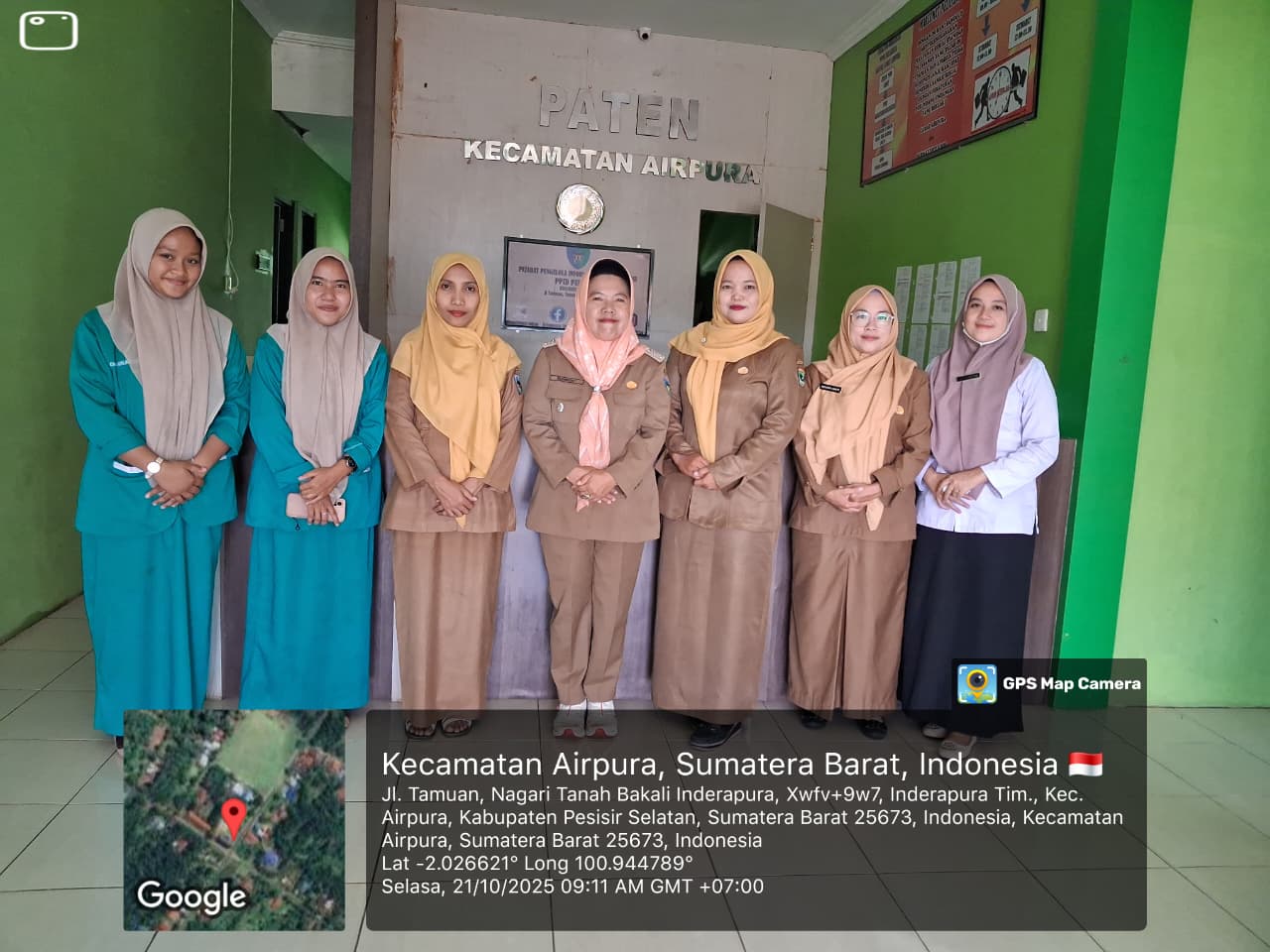 Camat Airpura diKunjungi Guru Pemimbing Siswa/i PKL SMKN 1 Pancung Soal 